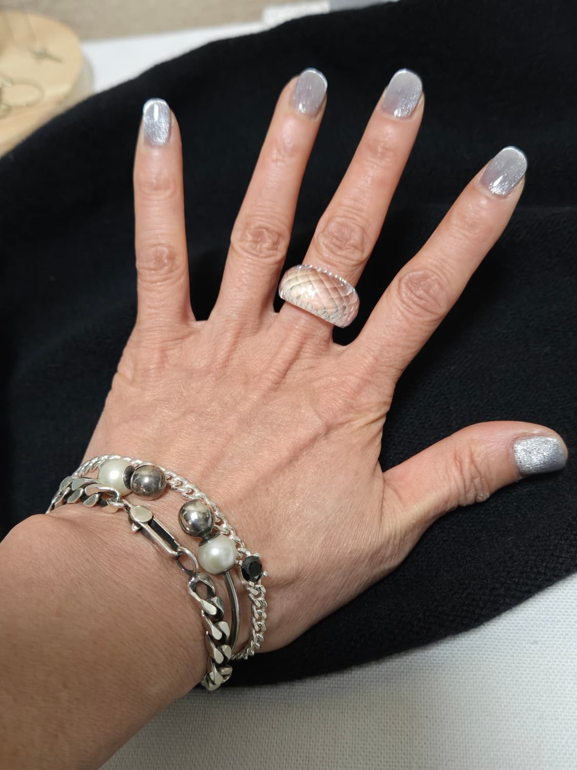 크리스탈 컷팅 반지 상품이미지2