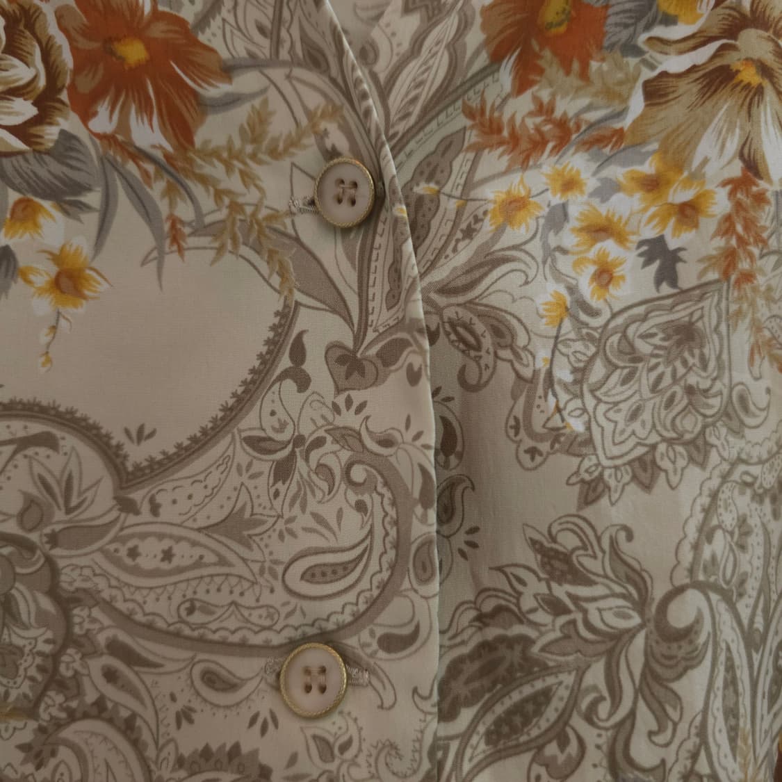 JANE MORE 플라워 페이즐리 반팔 셔츠 상품이미지6