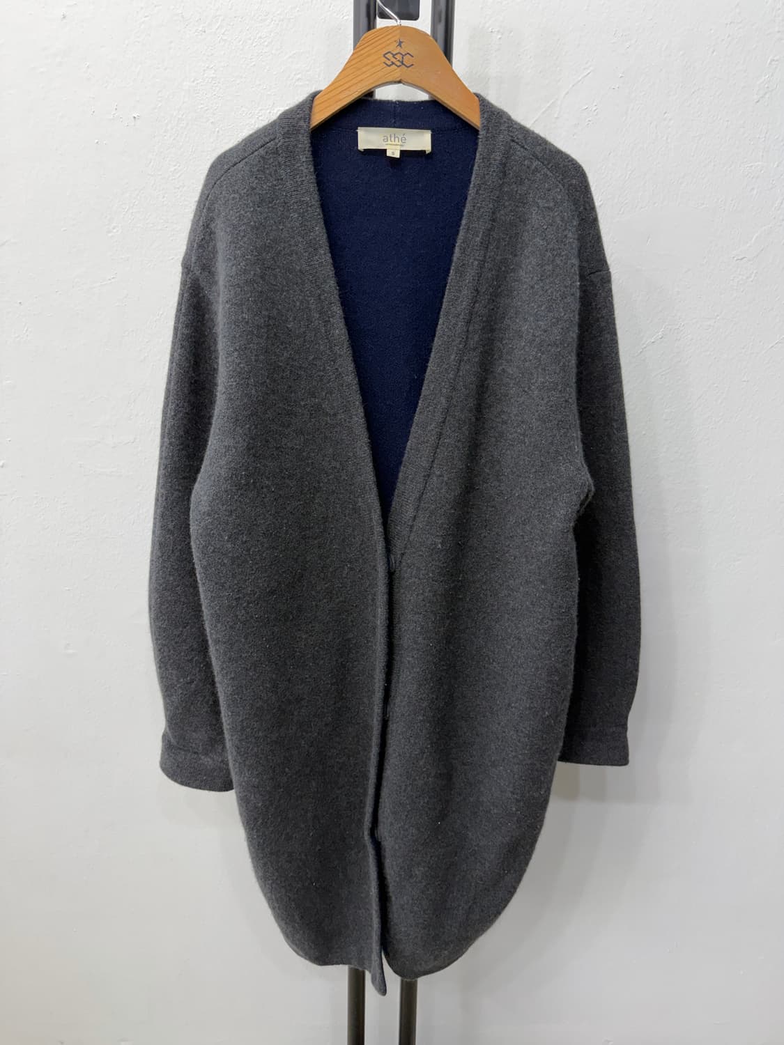 정품) 아떼바네사브루노 루즈핏 니트 롱가디건 0(55-66) 상품이미지1