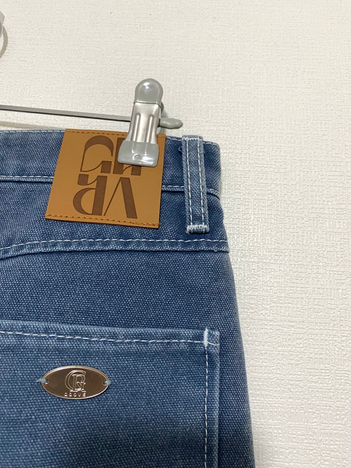 그로브 데님 스커트 상품이미지5