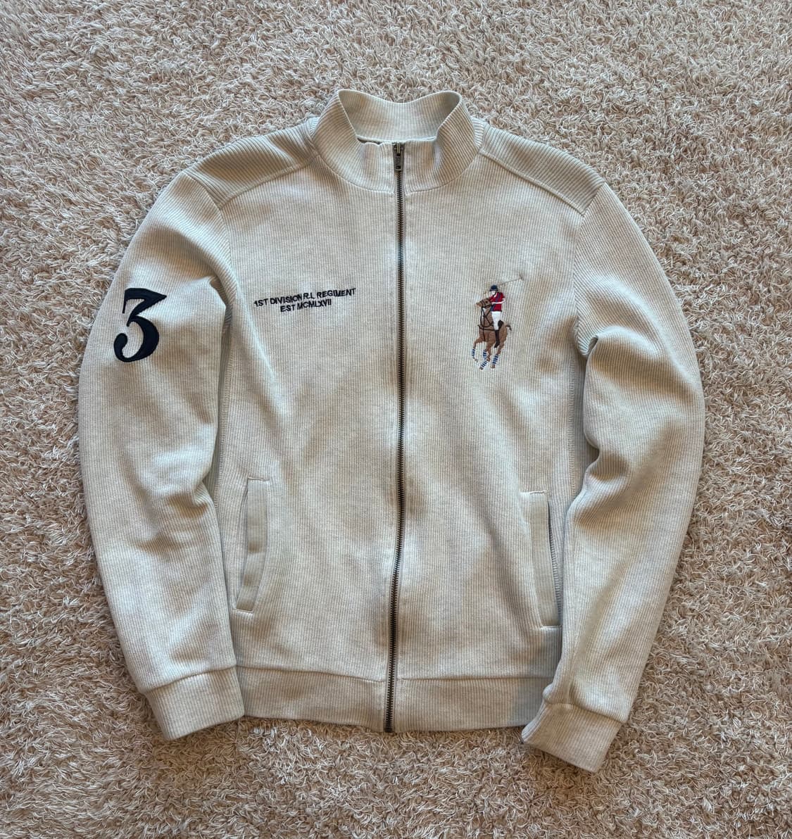 폴로 랄프로렌 빅포니 니트집업 상품이미지1