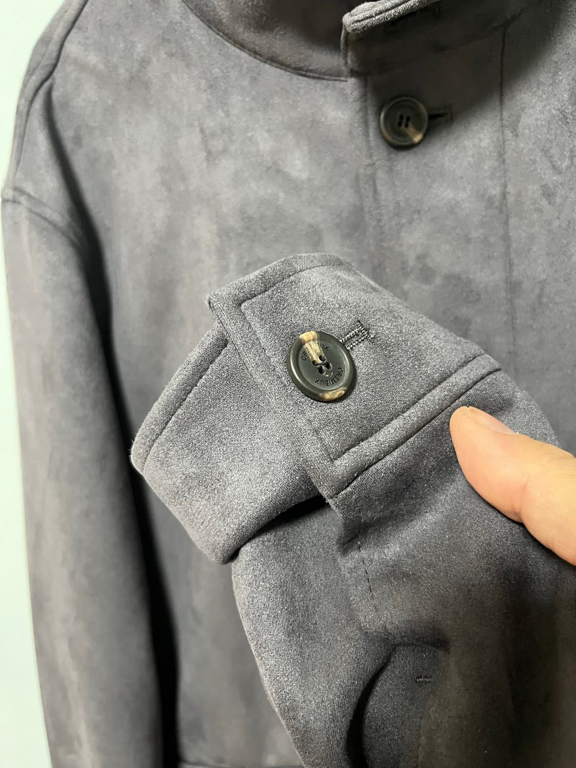 크레뮤(cremieux) 스웨이드 블루종 자켓 상품이미지4