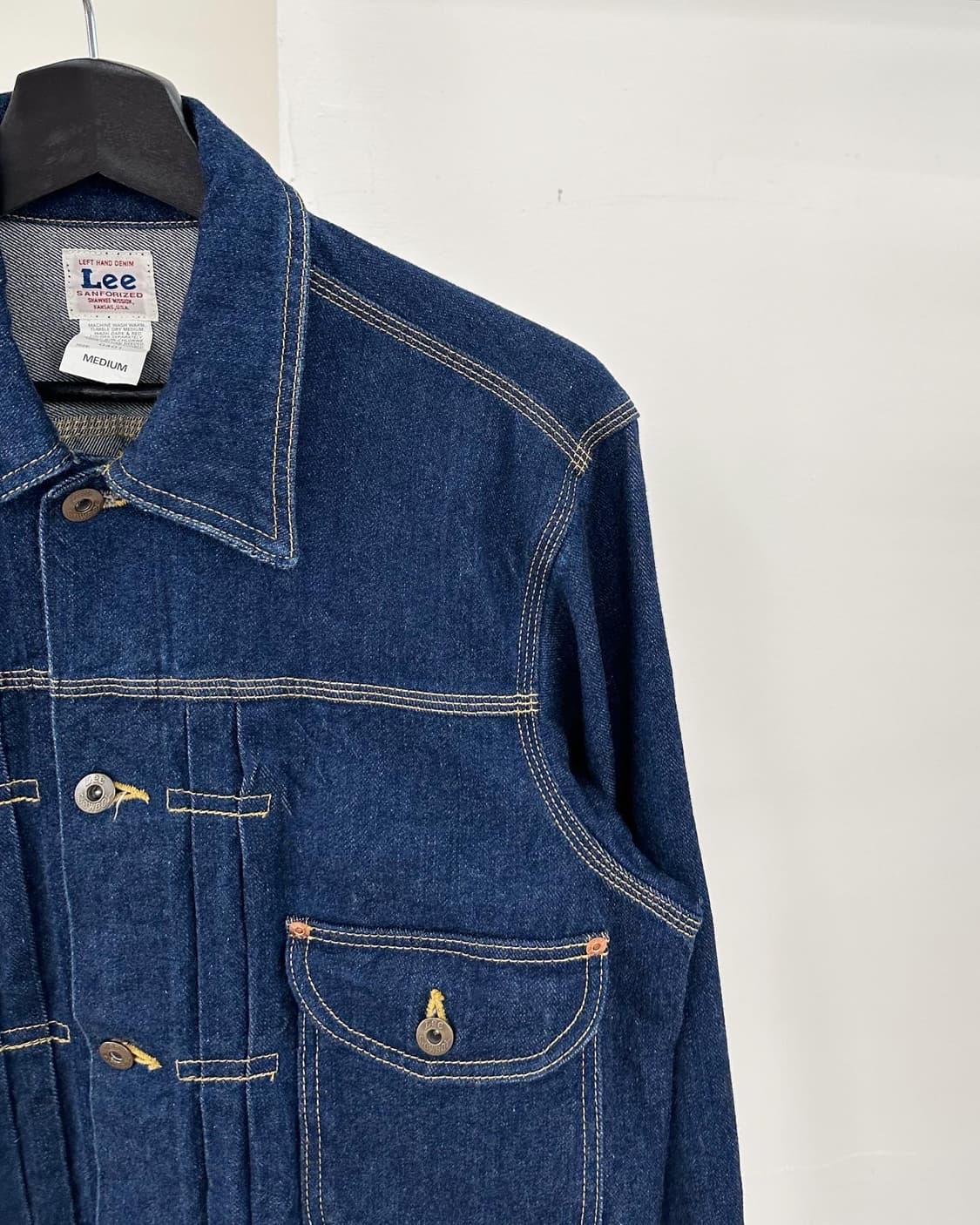 리 데님 센퍼라즈드 포켓 코튼 자켓  상품이미지4