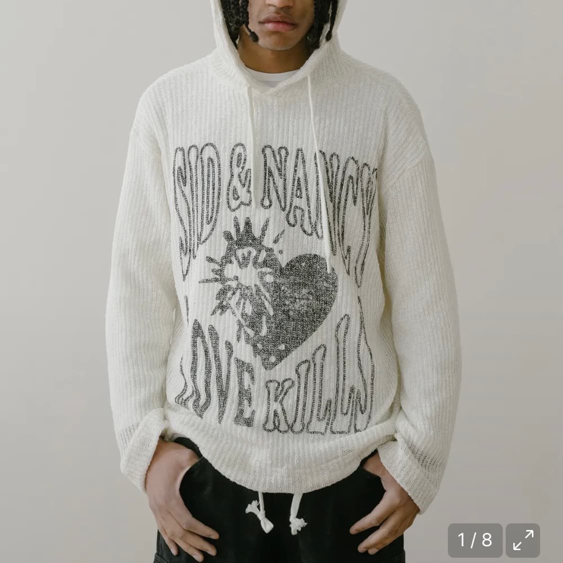 바스틱 니트 후드 상품이미지1