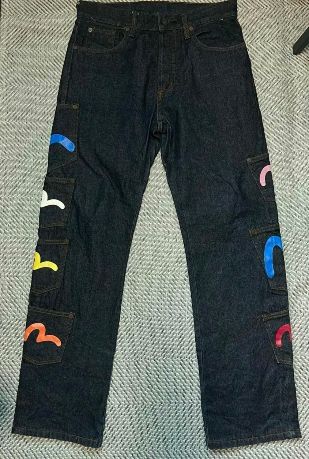 에비수 멀티포켓 데님팬츠 32 상품이미지2