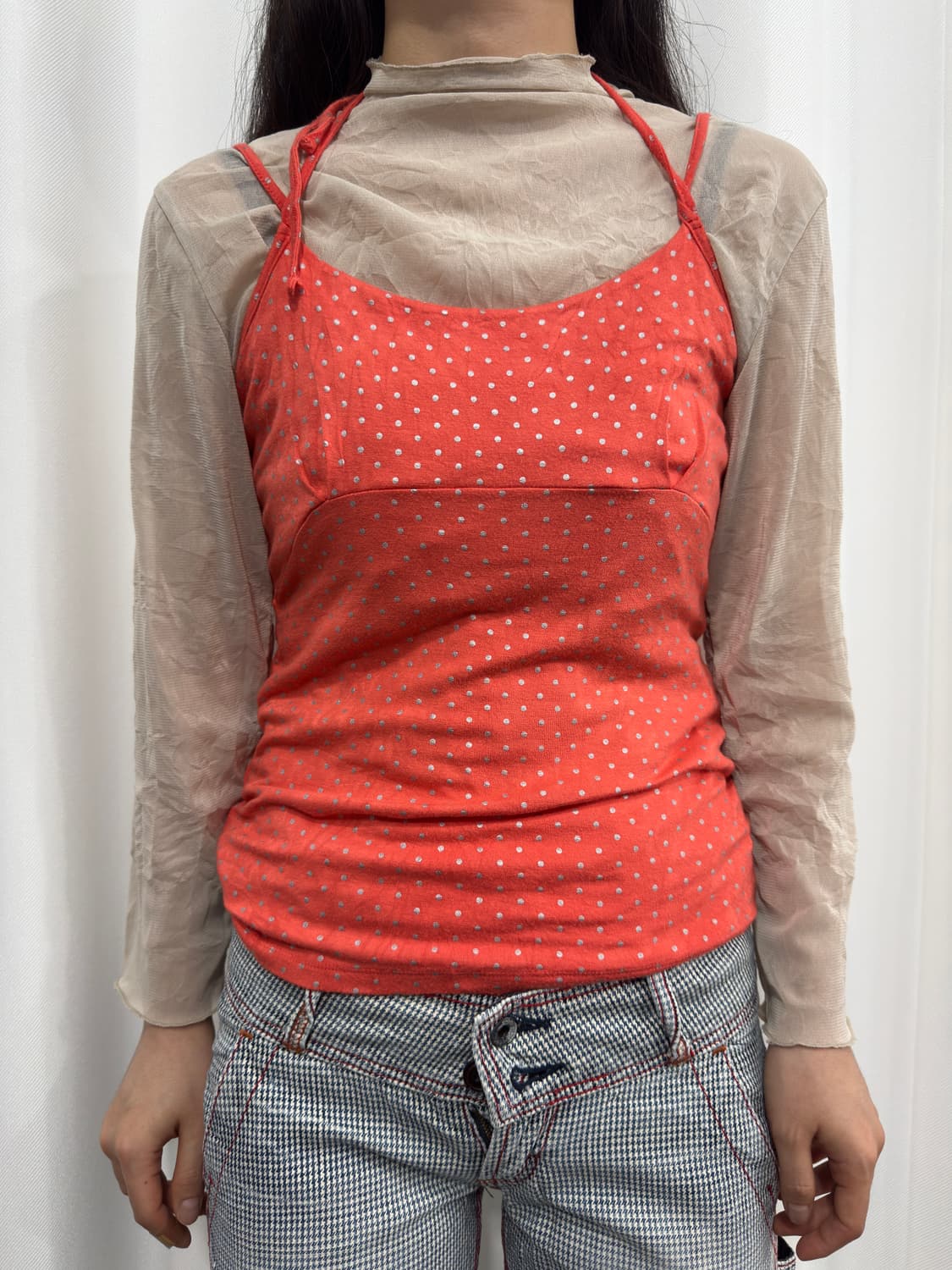dot sleeveless 상품이미지1