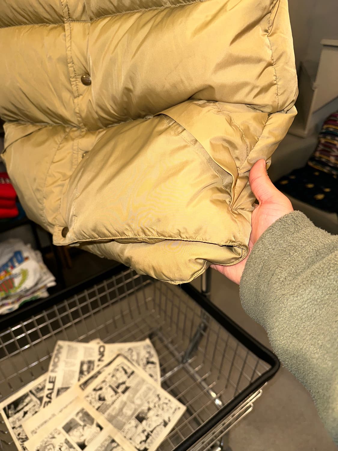 90’s LL Bean goose down padded vest  상품이미지9