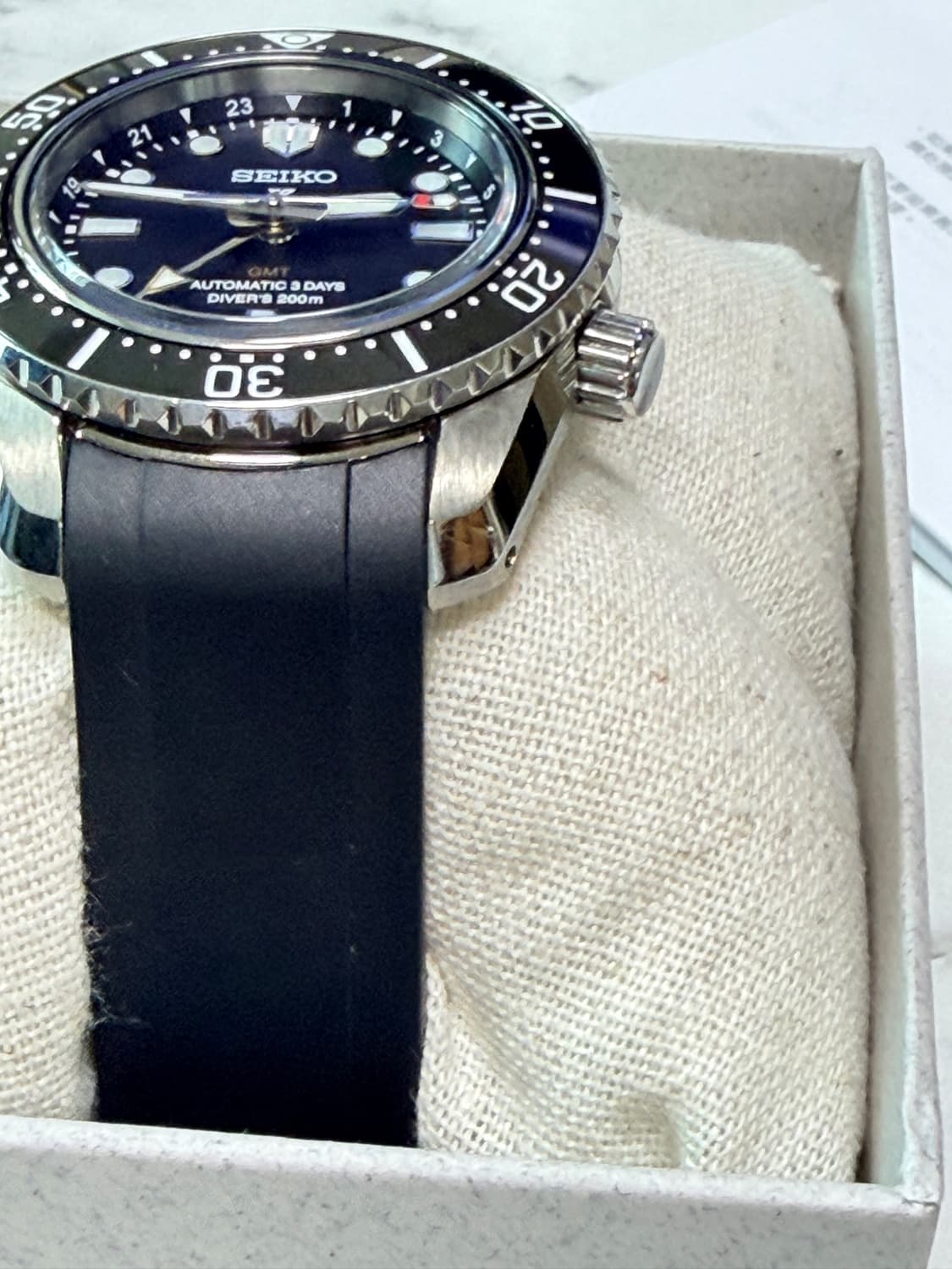 세이코 오타니 블랙 gmt spb383 상품이미지6