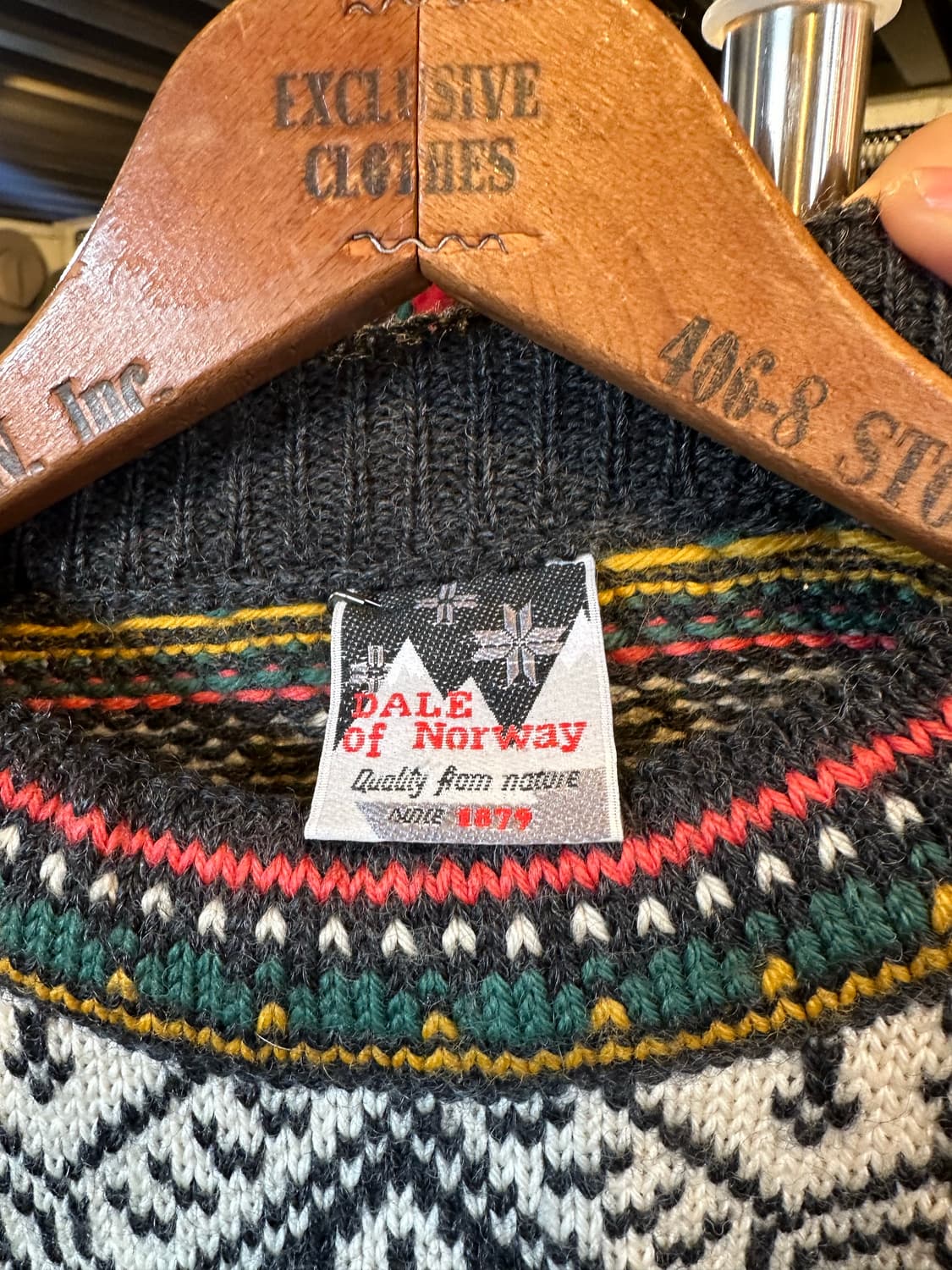 데일오브노르웨이 헤비 울 노르딕 스웨터 상품이미지8