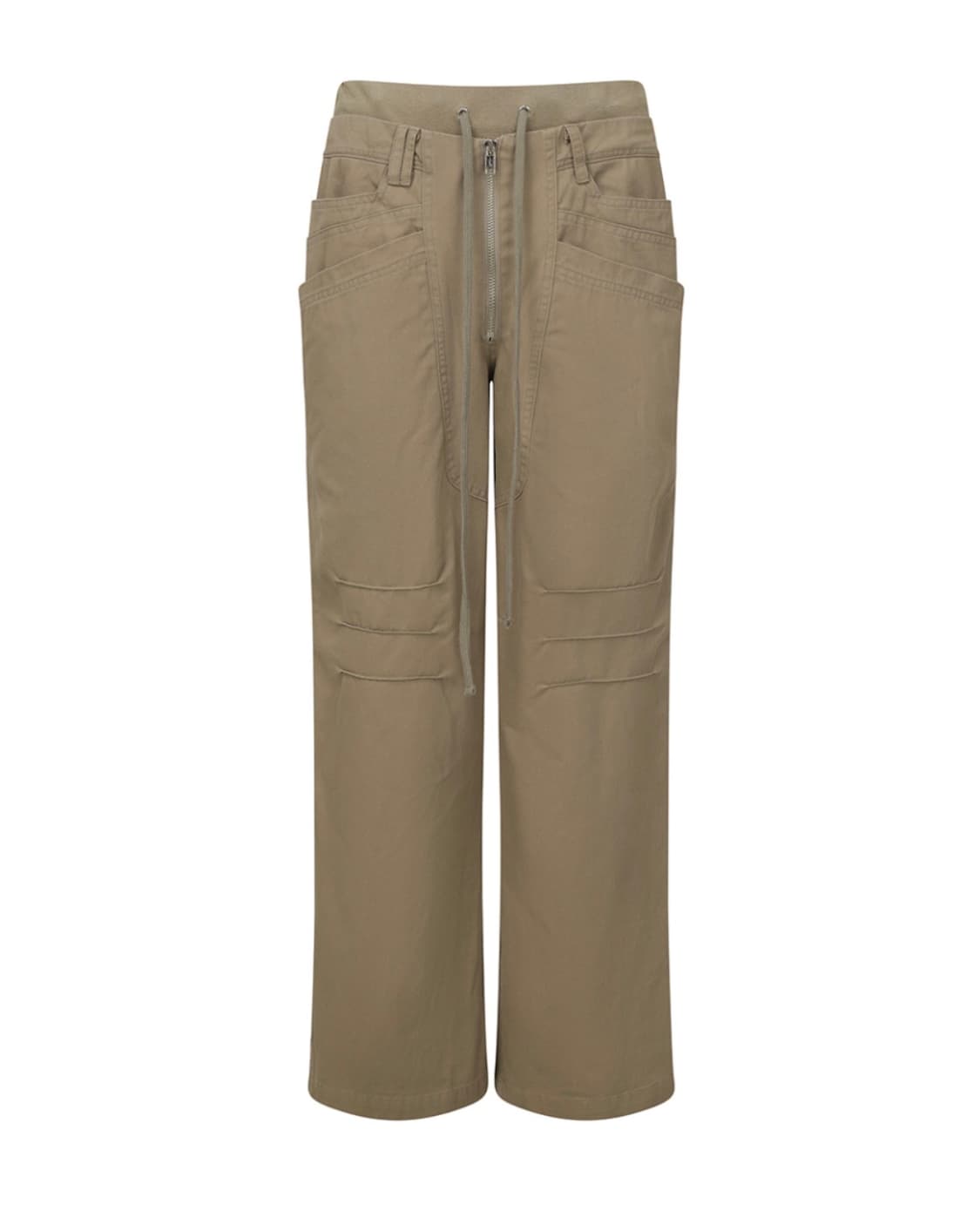 OVERLAP PINTUCK PANTS (UNISEX) VINTAGE B 상품이미지1