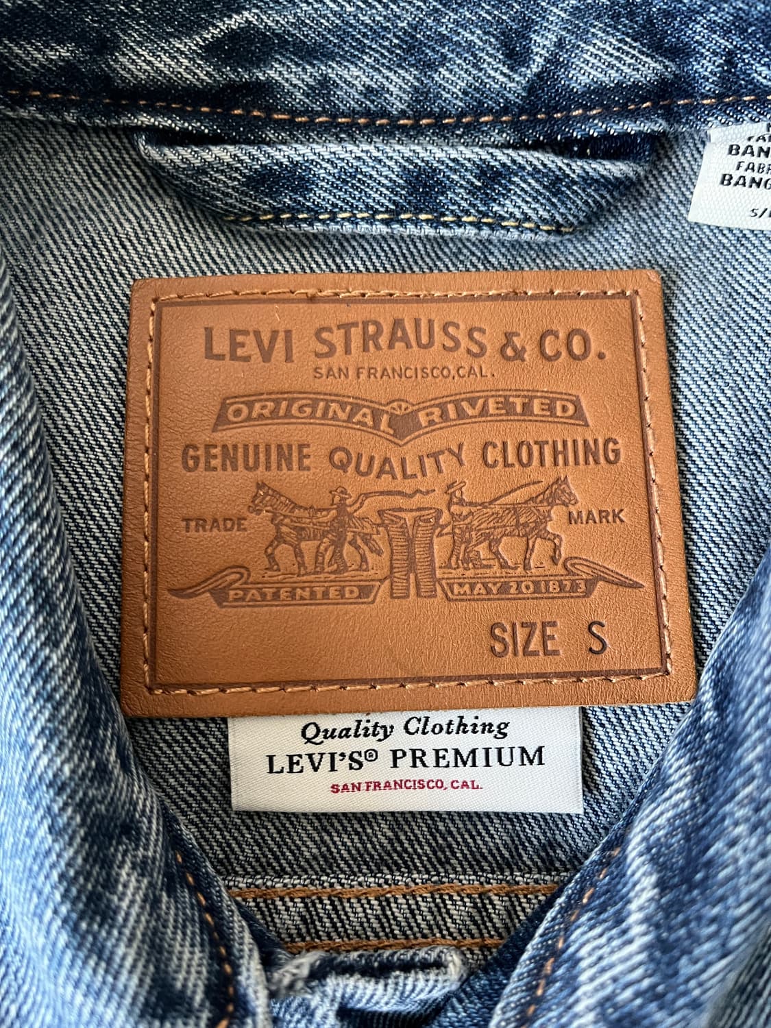 리바이스 프리미엄 라인 3세대 트러커 자켓 S 상품이미지3