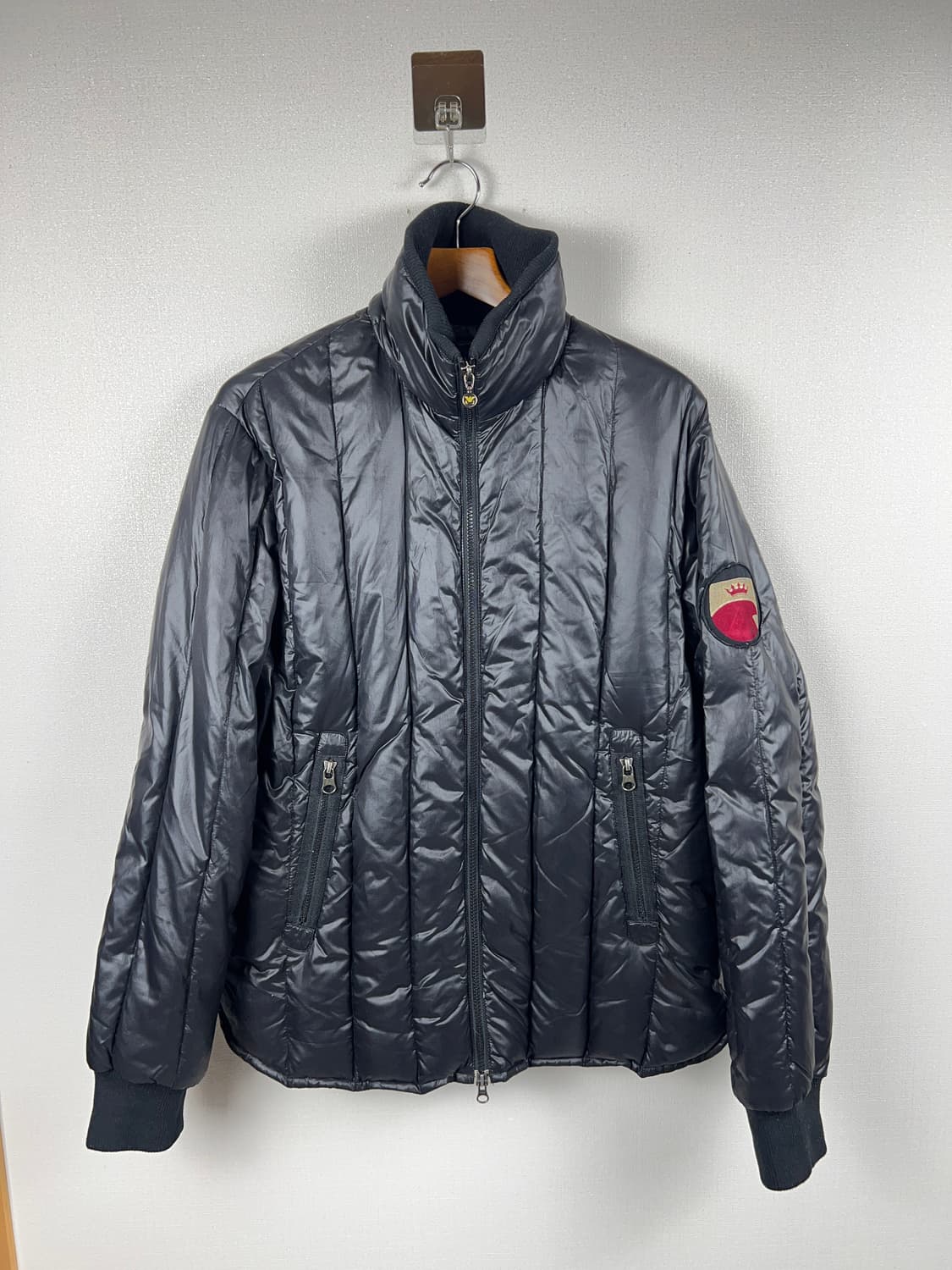 아르마니 독수리패치 덕다운 퀼팅 패딩 100 상품이미지1