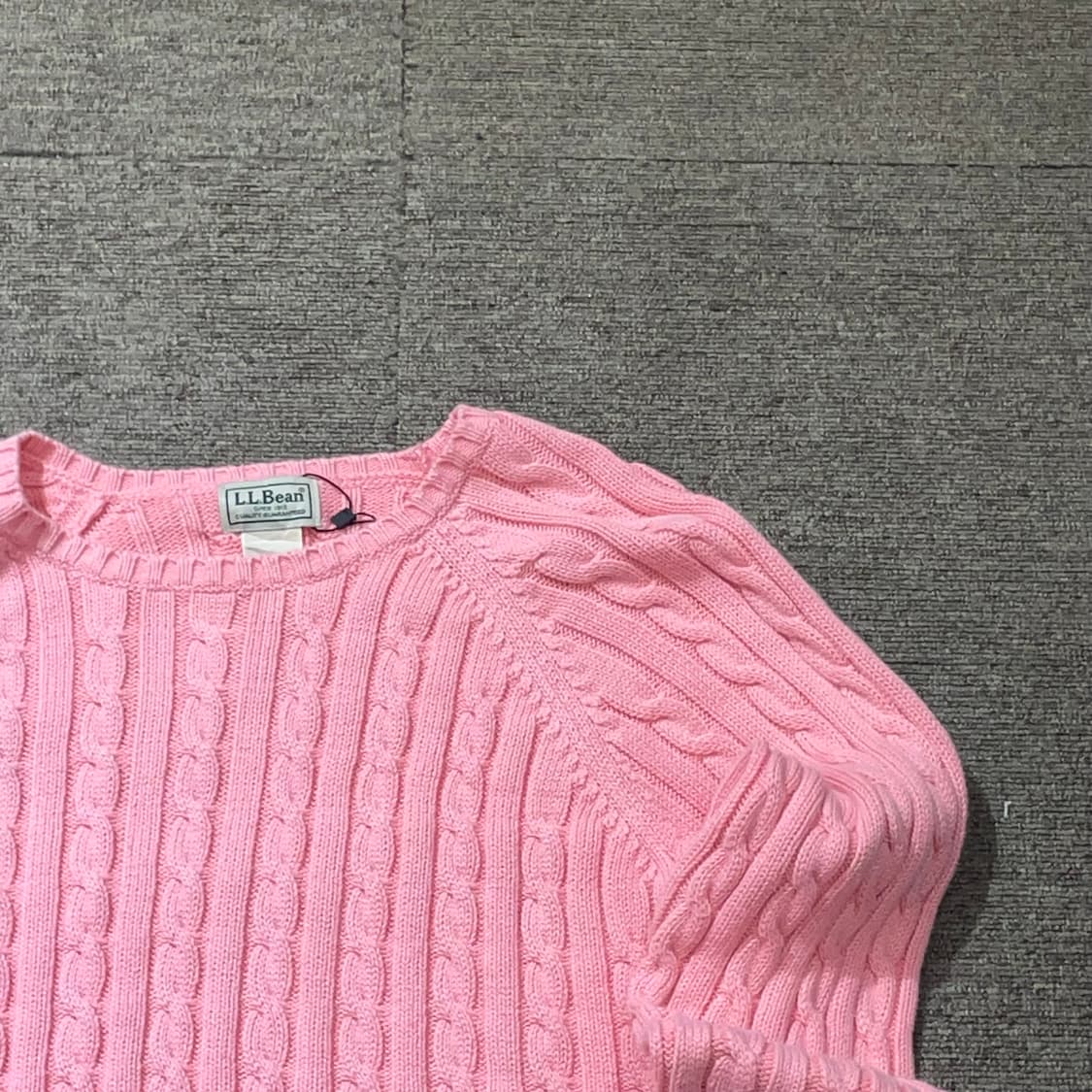 (M) L.L.Bean 엘엘빈 케이블 니트 상품이미지4