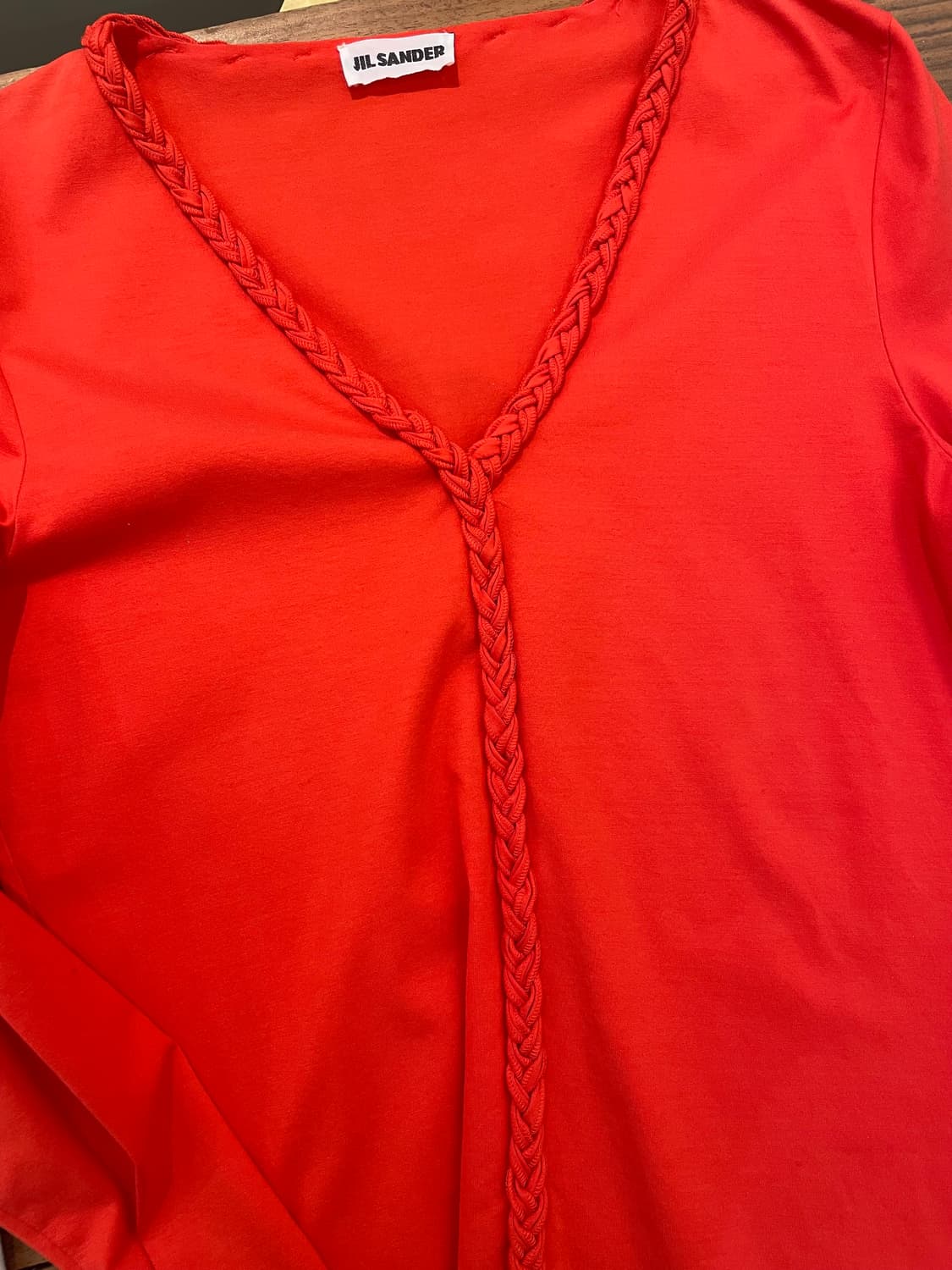 Jill Sander 브이넥 티셔츠 L 상품이미지2