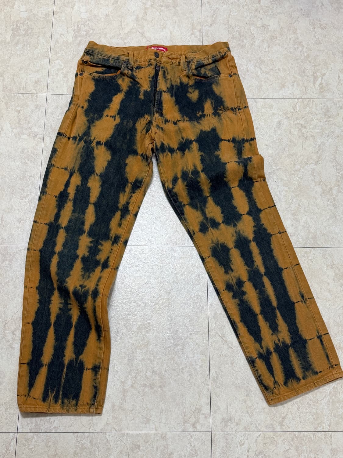 Supreme Regular Jean dyed rust  상품이미지1