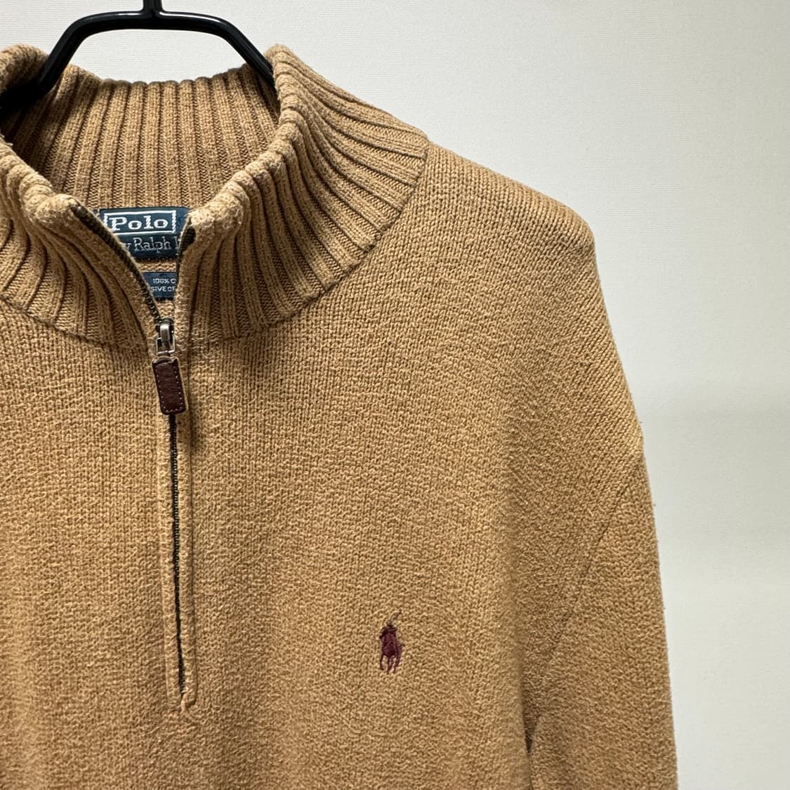 [L] 폴로 랄프로렌 하프 집업 니트 상품이미지3