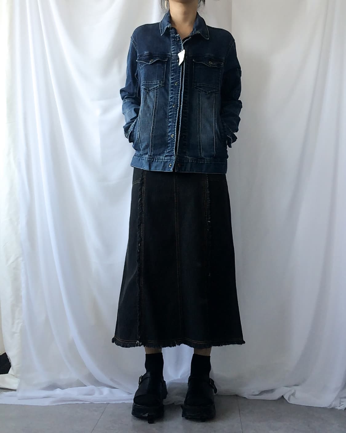 Washing denim jacket 상품이미지5