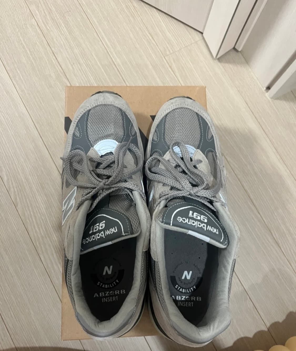 뉴발란스 991 그레이 285 (us10.5) 상품이미지5