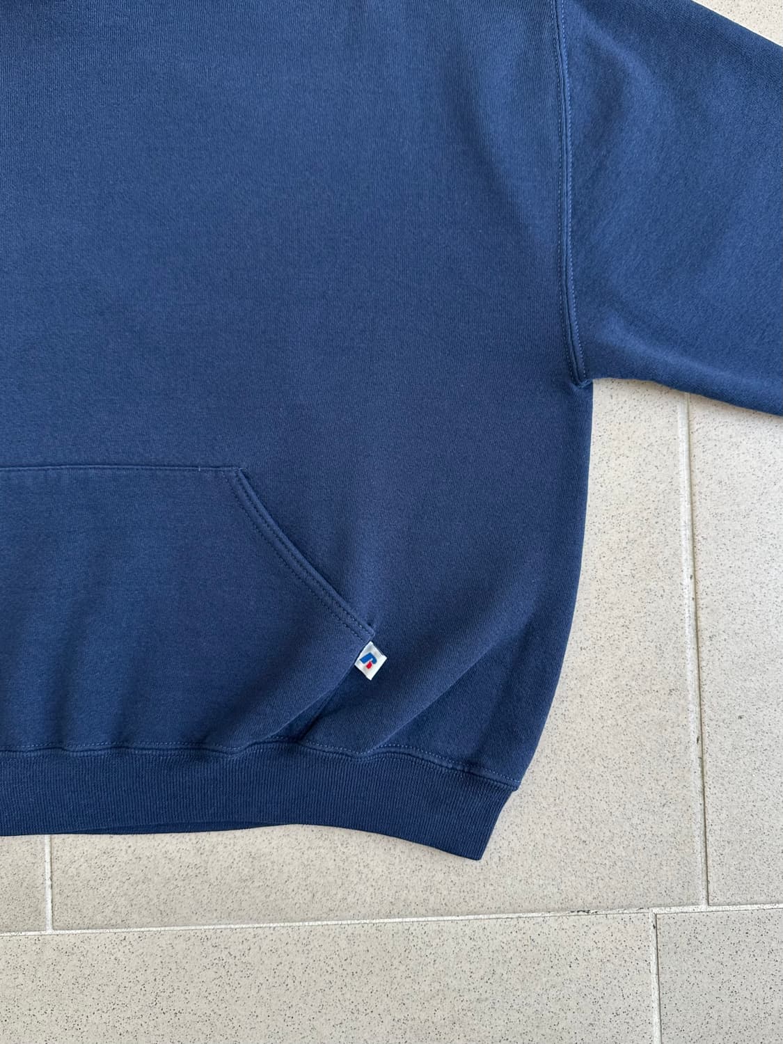 00s 빈티지 러셀 후드 네이비 L 상품이미지5