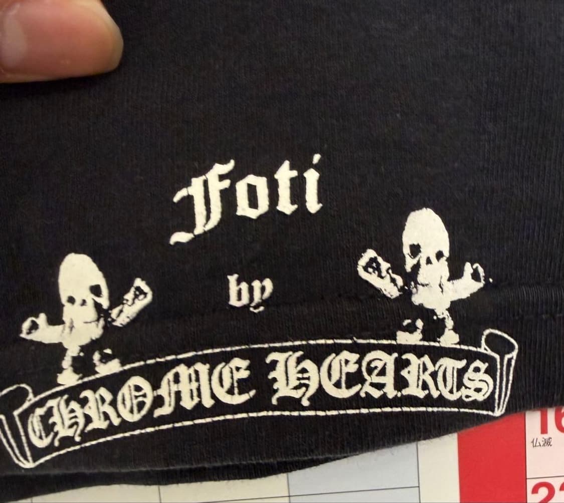 90s chrome hearts FOTI 반팔 티셔츠 s 상품이미지5