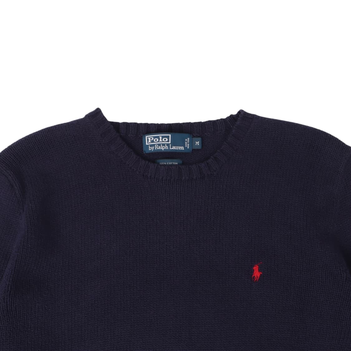 폴로 랄프로렌 네이비 레드포니 라운드 니트 상품이미지2