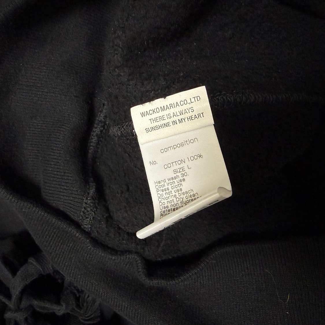 외코마리아 후드 블랙 상품이미지3