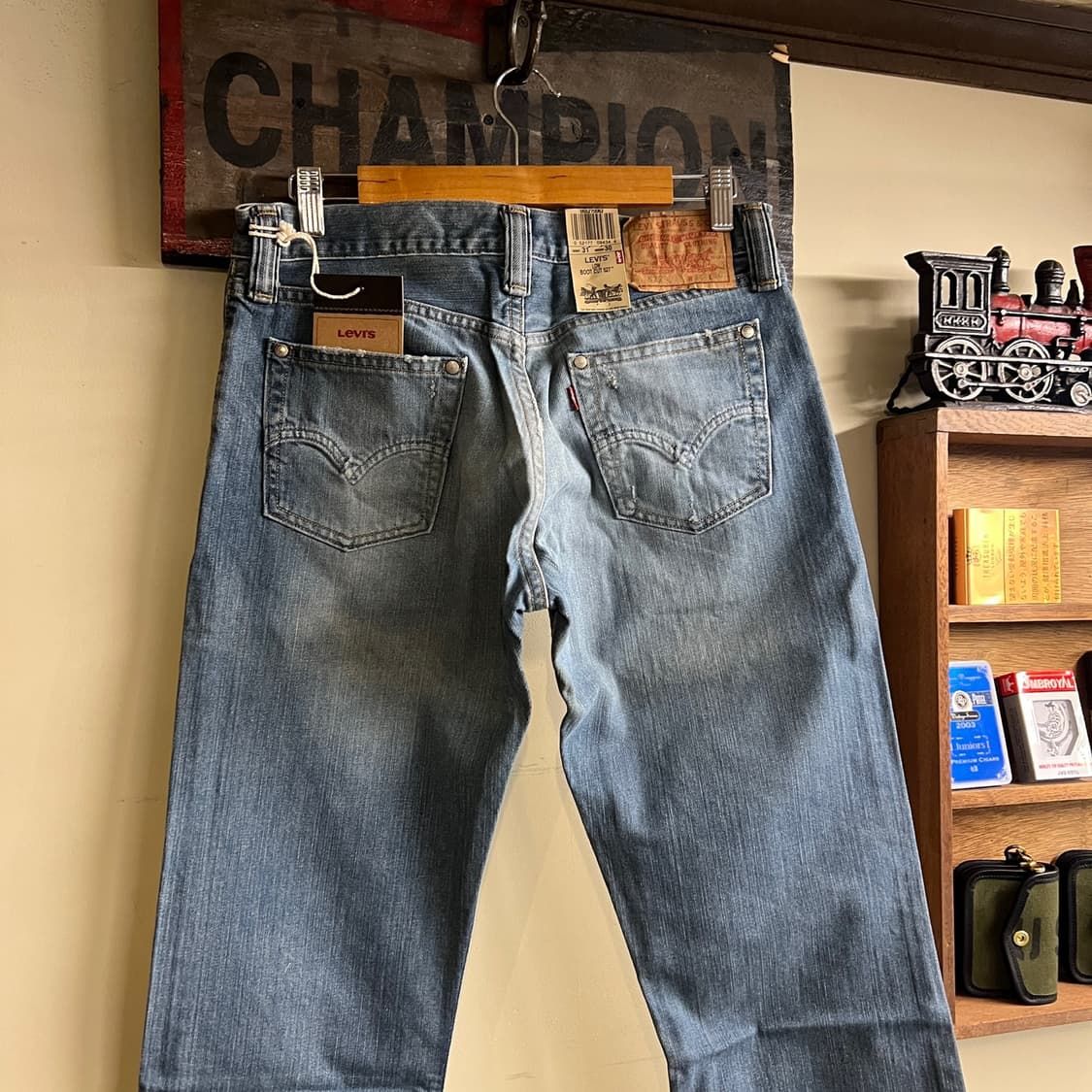 00's 리바이스 527 부츠컷 32 Size Mexico 데드스탁 상품이미지6