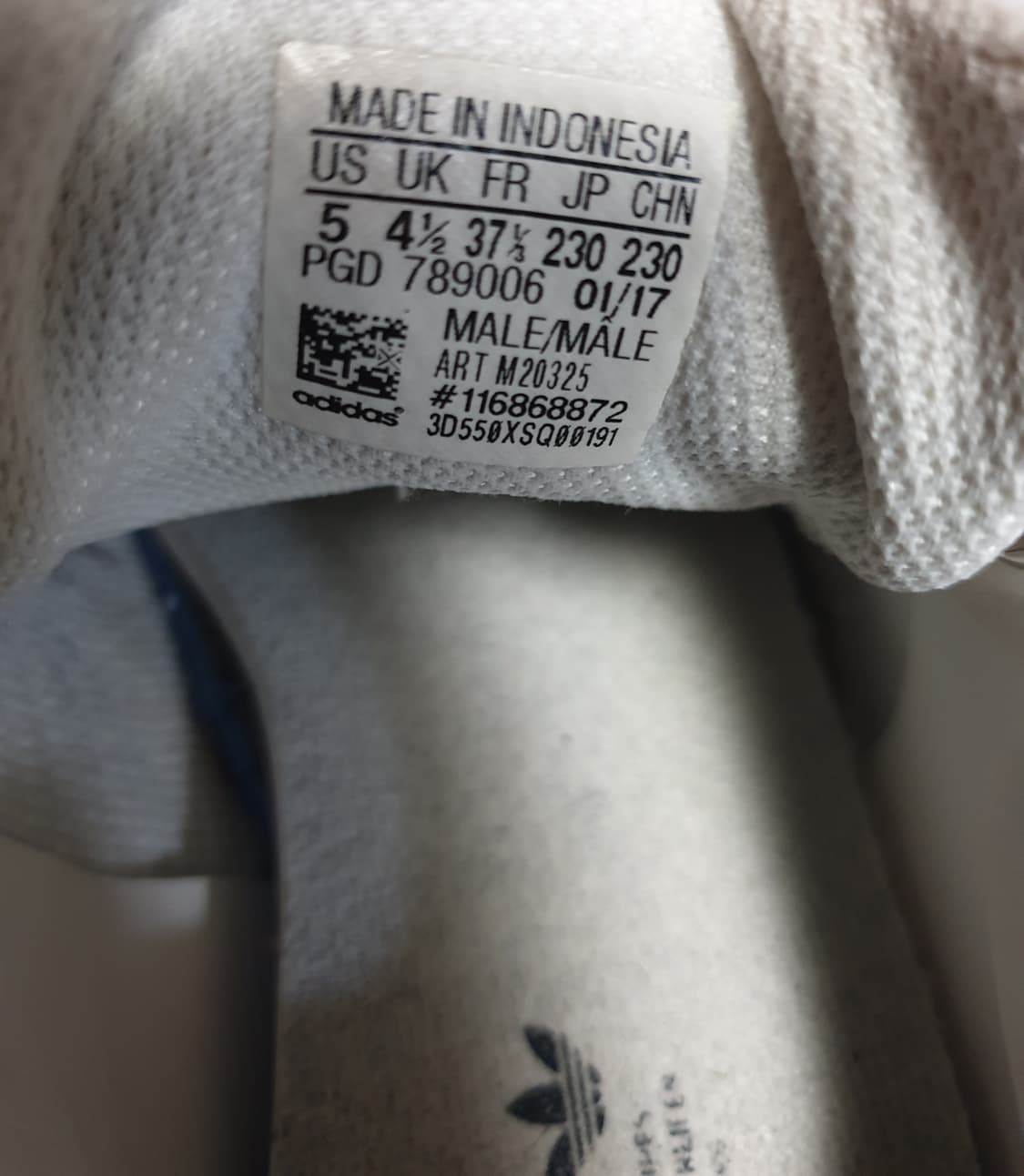 아디다스 스탠스미스 코어 스니커즈 화이트 다크블루 (230) 상품이미지6