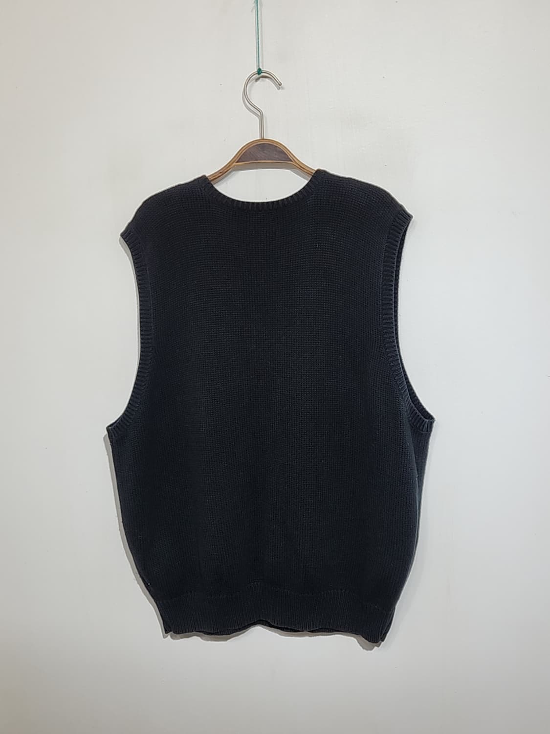 (XL) 랄프로렌 폴로 니트조끼 블랙 베스트 브이넥  상품이미지6