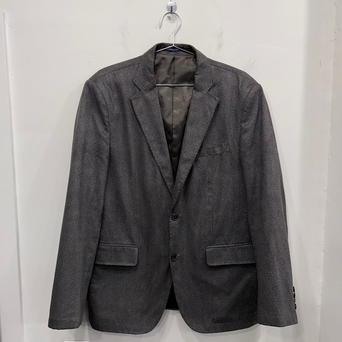 타운젠트 레귤러핏 체크 투버튼 블레이져 상품이미지2