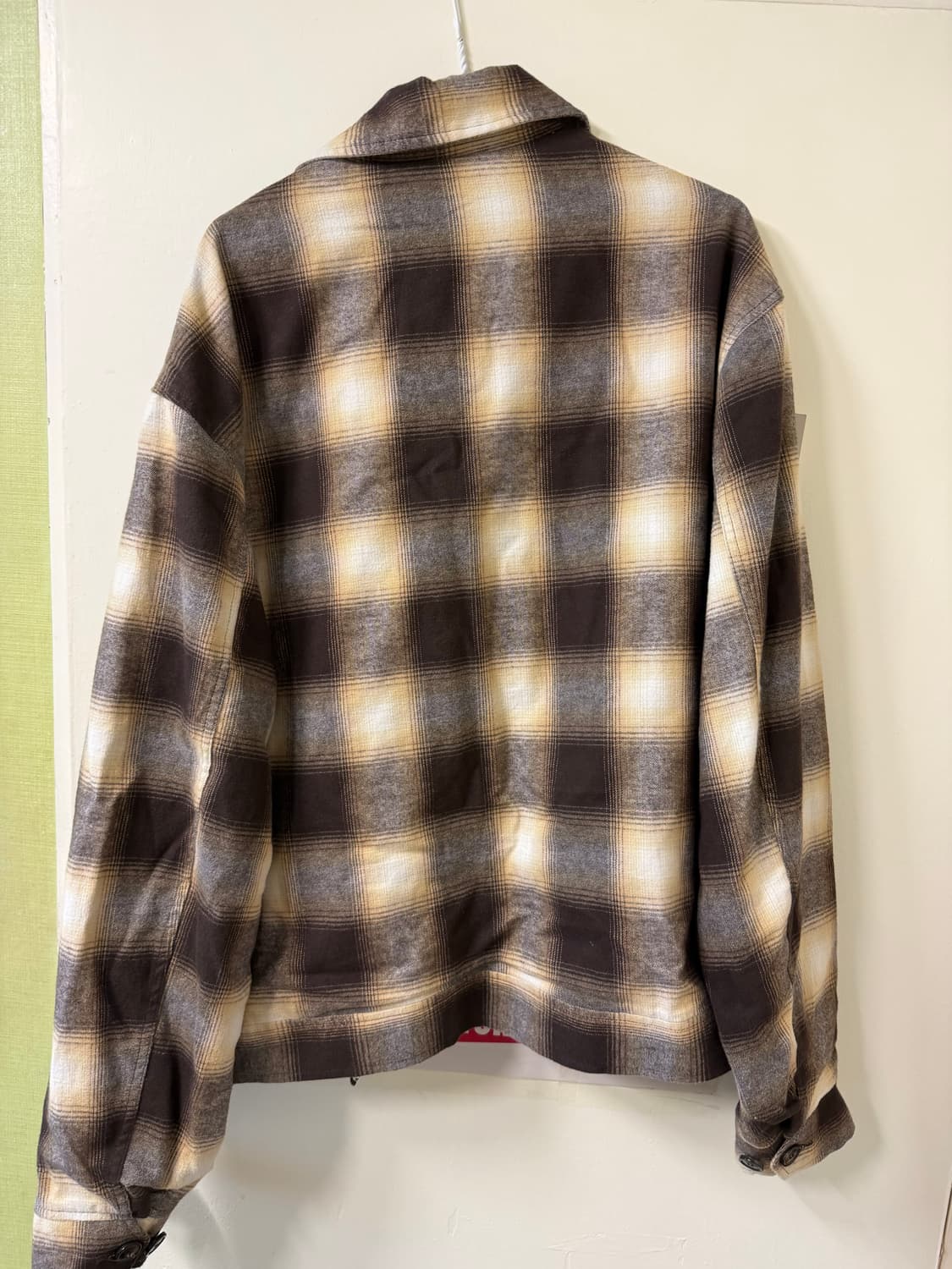 스투시 아워레가시 워크샵 블루종 자켓 플란넬 네브래스카 플란넬 플레이 상품이미지9