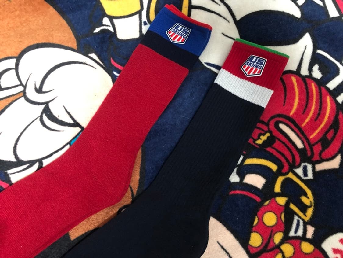 US SKIING 스키/스노우보드 양말/스타킹 2족세트 상품이미지5