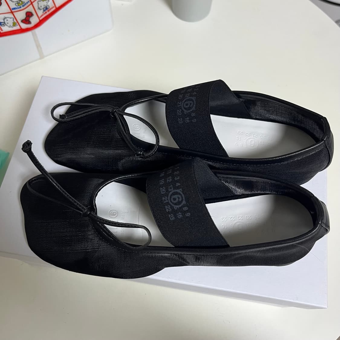 (37.5) mm6 마르지엘라 타비 메쉬 플랫 상품이미지2