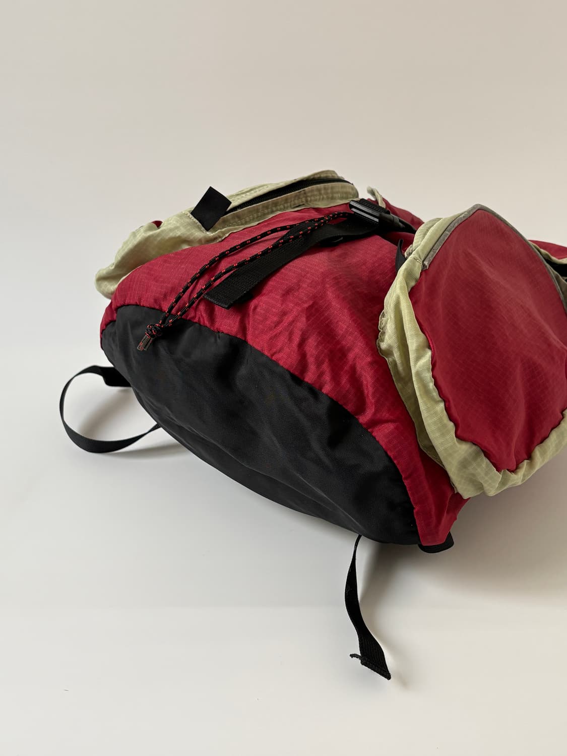 Vintage Nylon Ripstop Rucksack (Red) 상품이미지4