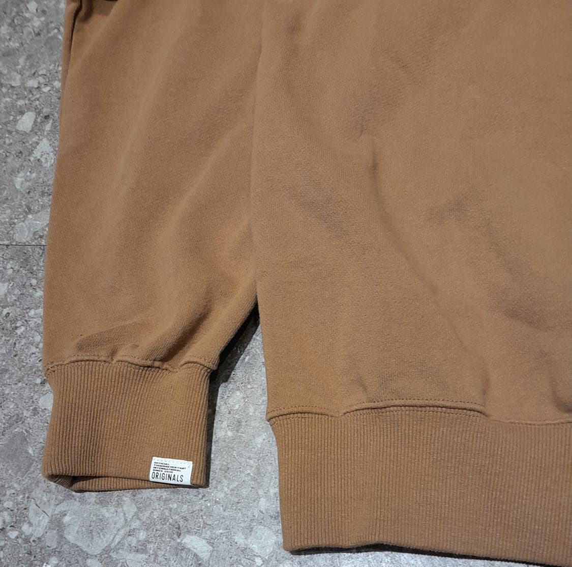 💥(새상품) 디스이즈네버댓 플레임 후드집업 브라운 (M)
 상품이미지7