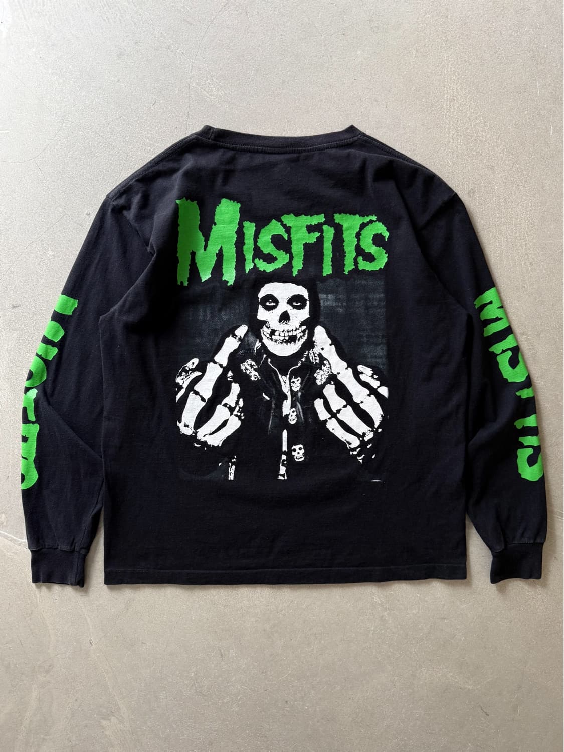 Vintage MISFITS Fiend Skull Long Sleeve 상품이미지3