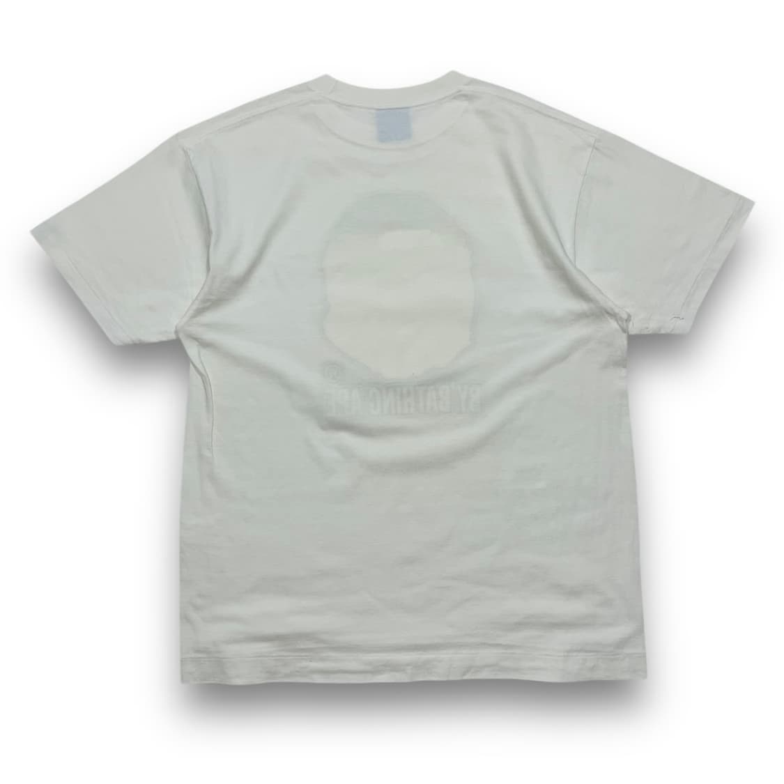 베이프 05s 빅사루 네온 잉크 아트 반팔 티셔츠 상품이미지3