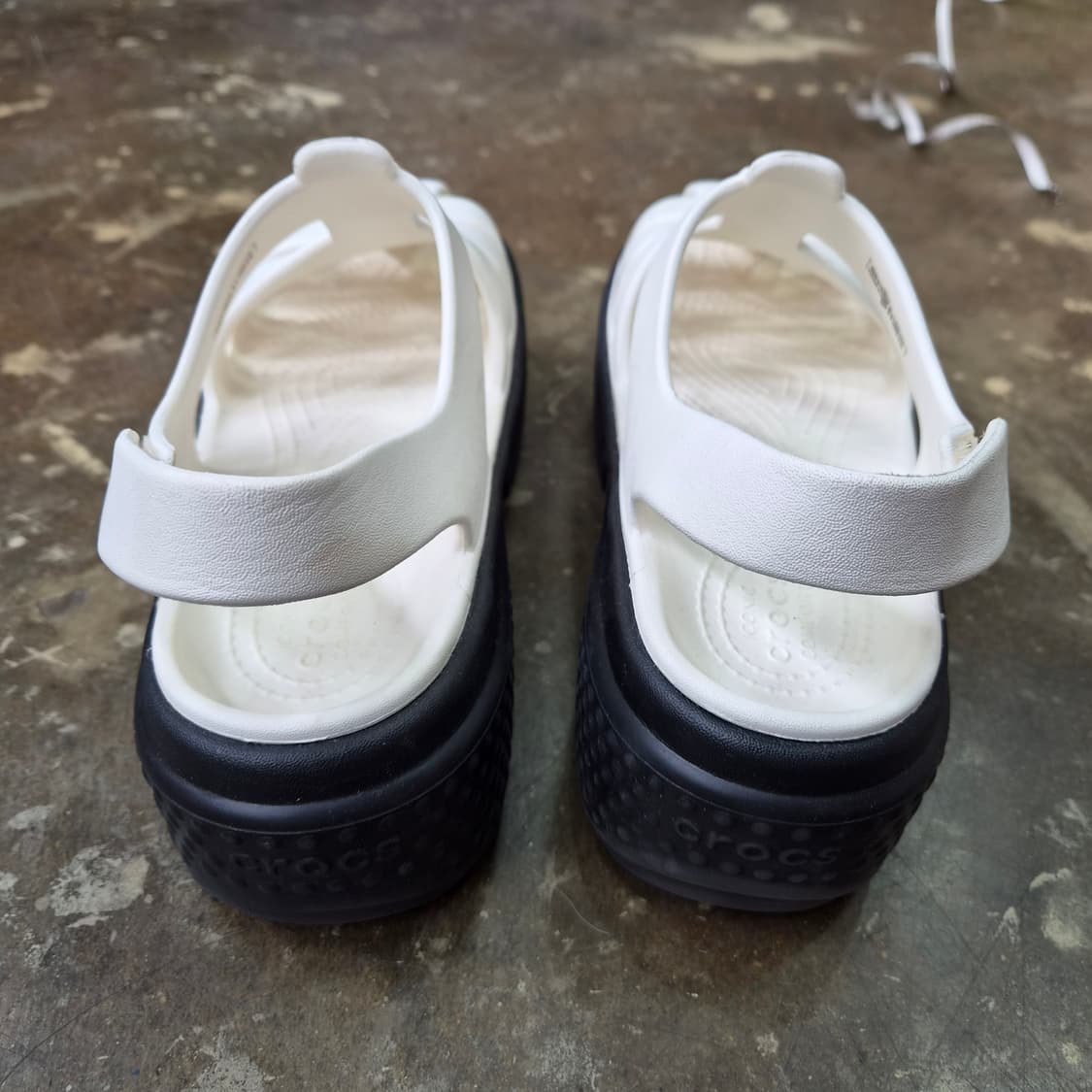 W7) 크록스 피셔맨 샌들 플랫폼 샌들 키높이 신발 상품이미지5