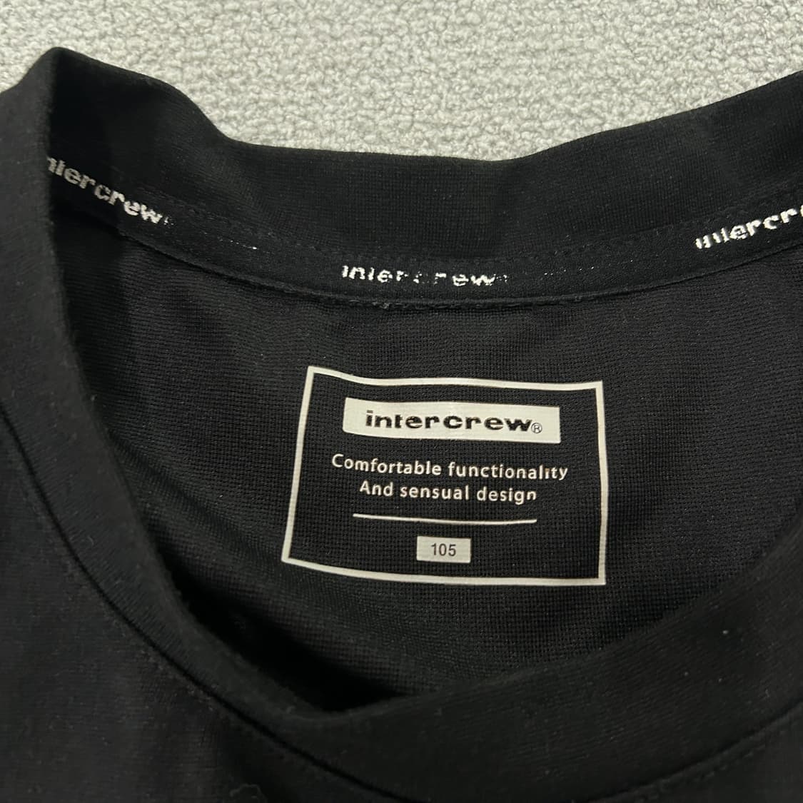 intercrew 아카이브 블랙 반팔티 105 상품이미지2