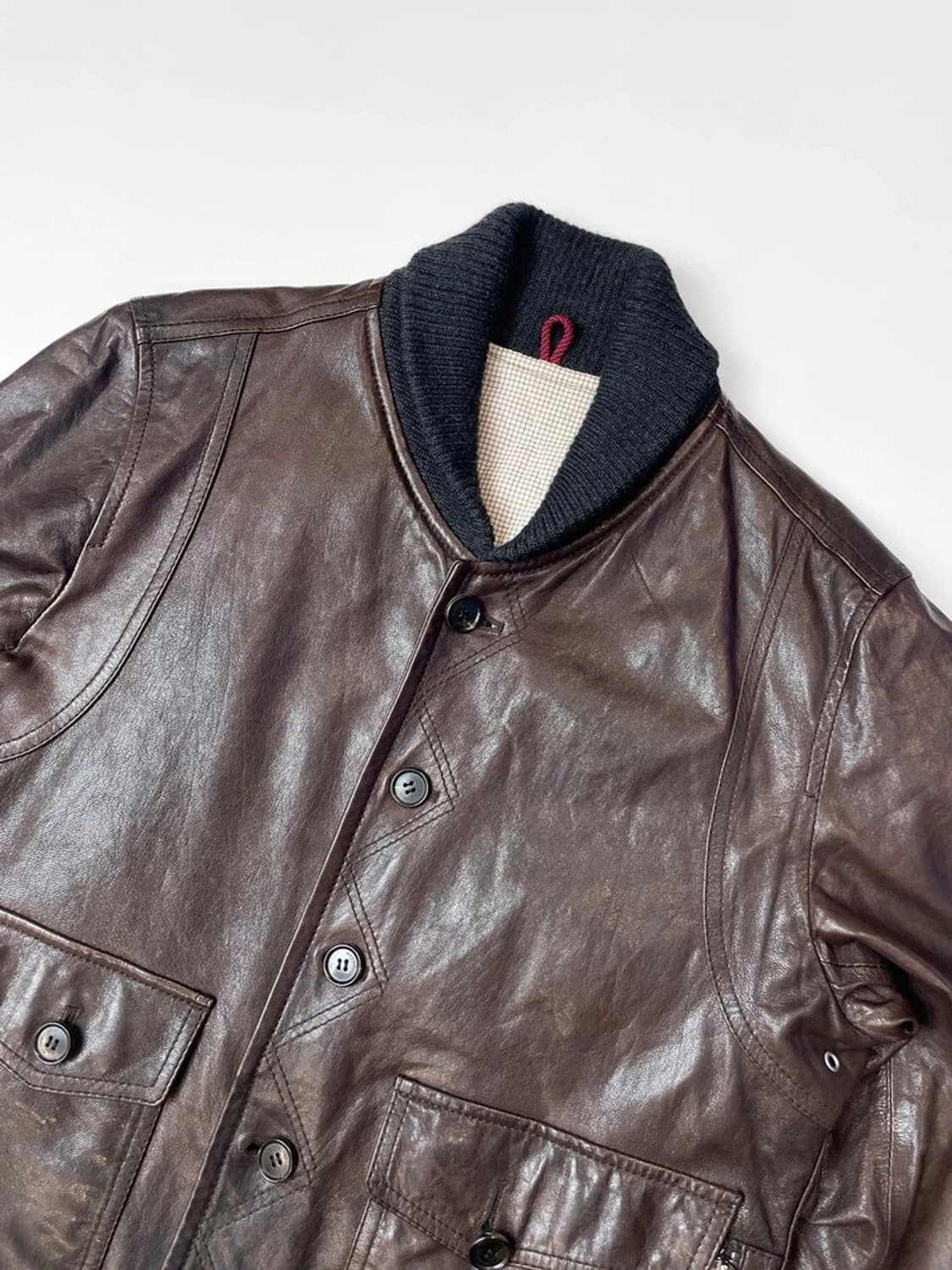 커스텀멜로우 A-1 밀리터리 양가죽 자켓 A1407 상품이미지2