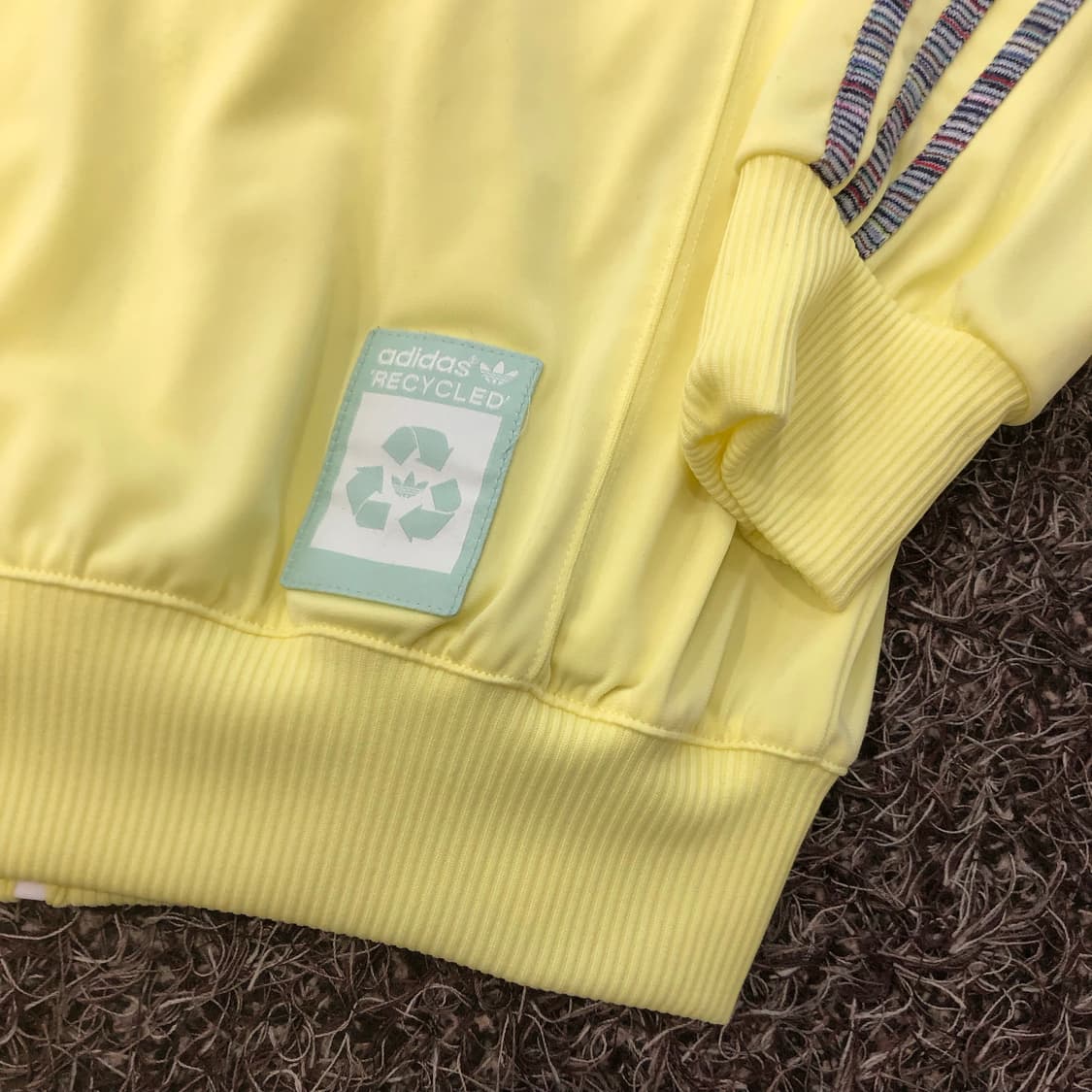 아디다스 파이어버드 희귀 리사이클 형광 져지 트랙 자켓 상품이미지5