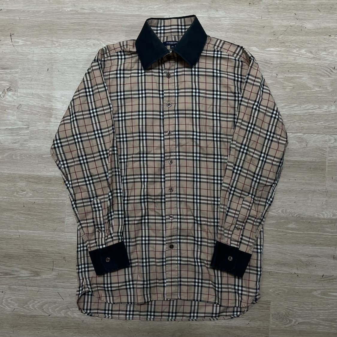 버버리 키즈 체크 셔츠 남방 상품이미지1