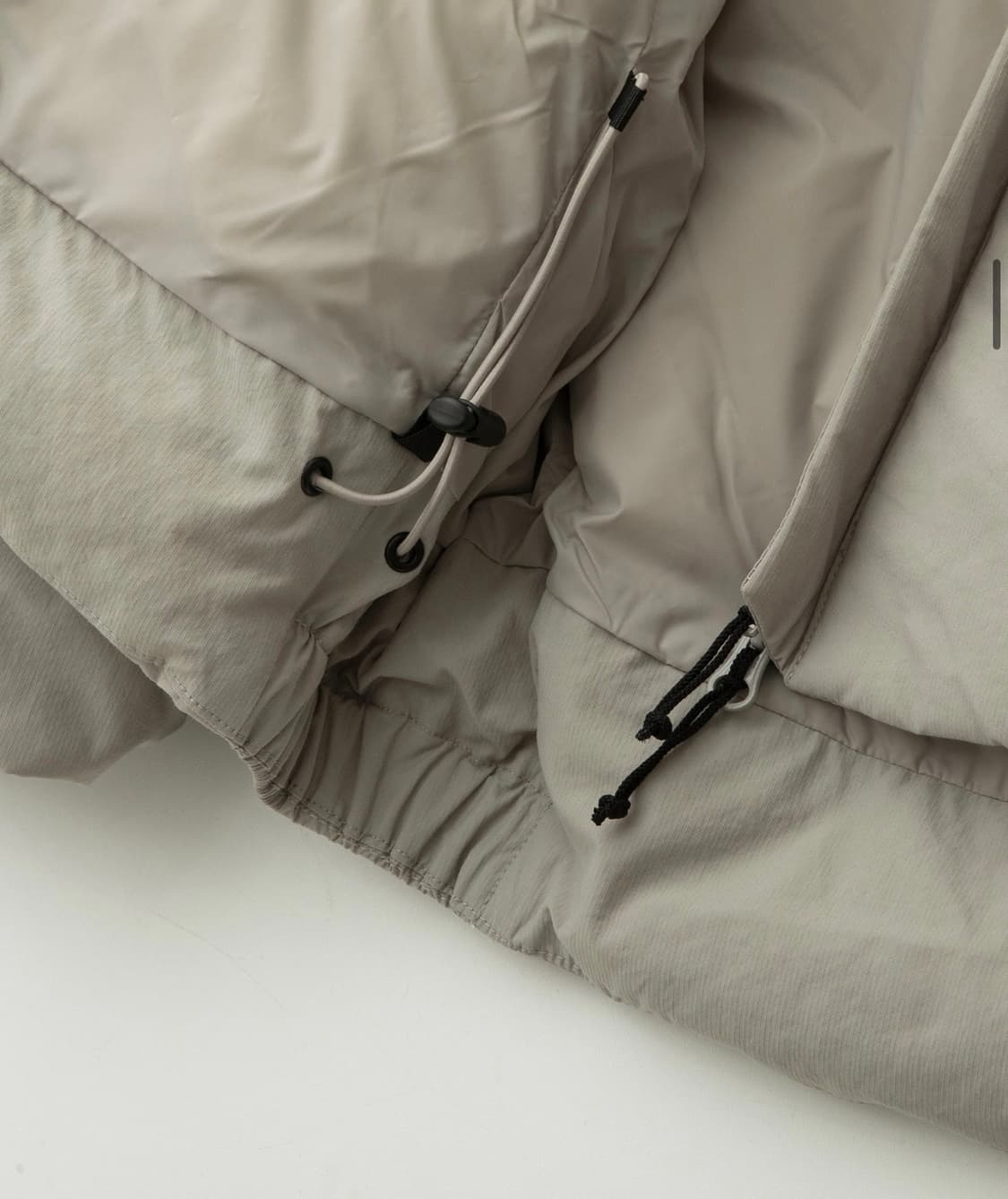 어나더 오피스 스노우맨패딩 라이트 그레이(아이보리) 02(L)사이즈 상품이미지4