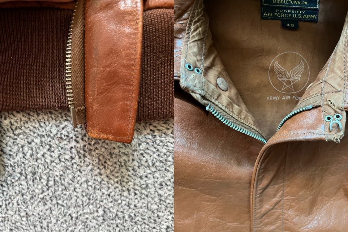 리얼맥코이 A-2 Rough Wear 40 상품이미지8