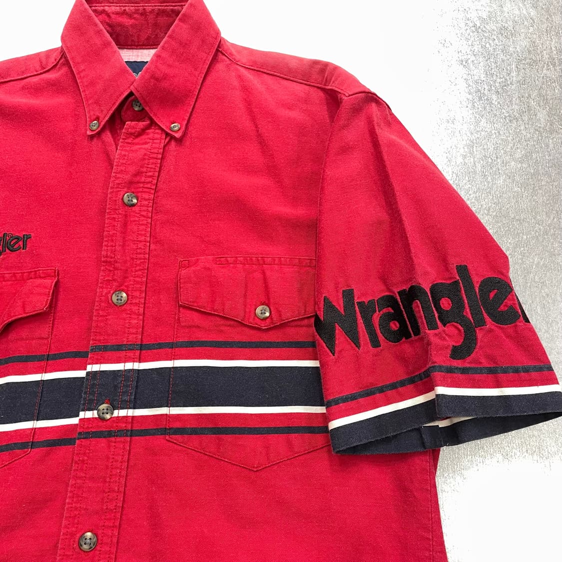 (S) Wrangler 랭글러 웨스턴 반팔 셔츠 상품이미지8