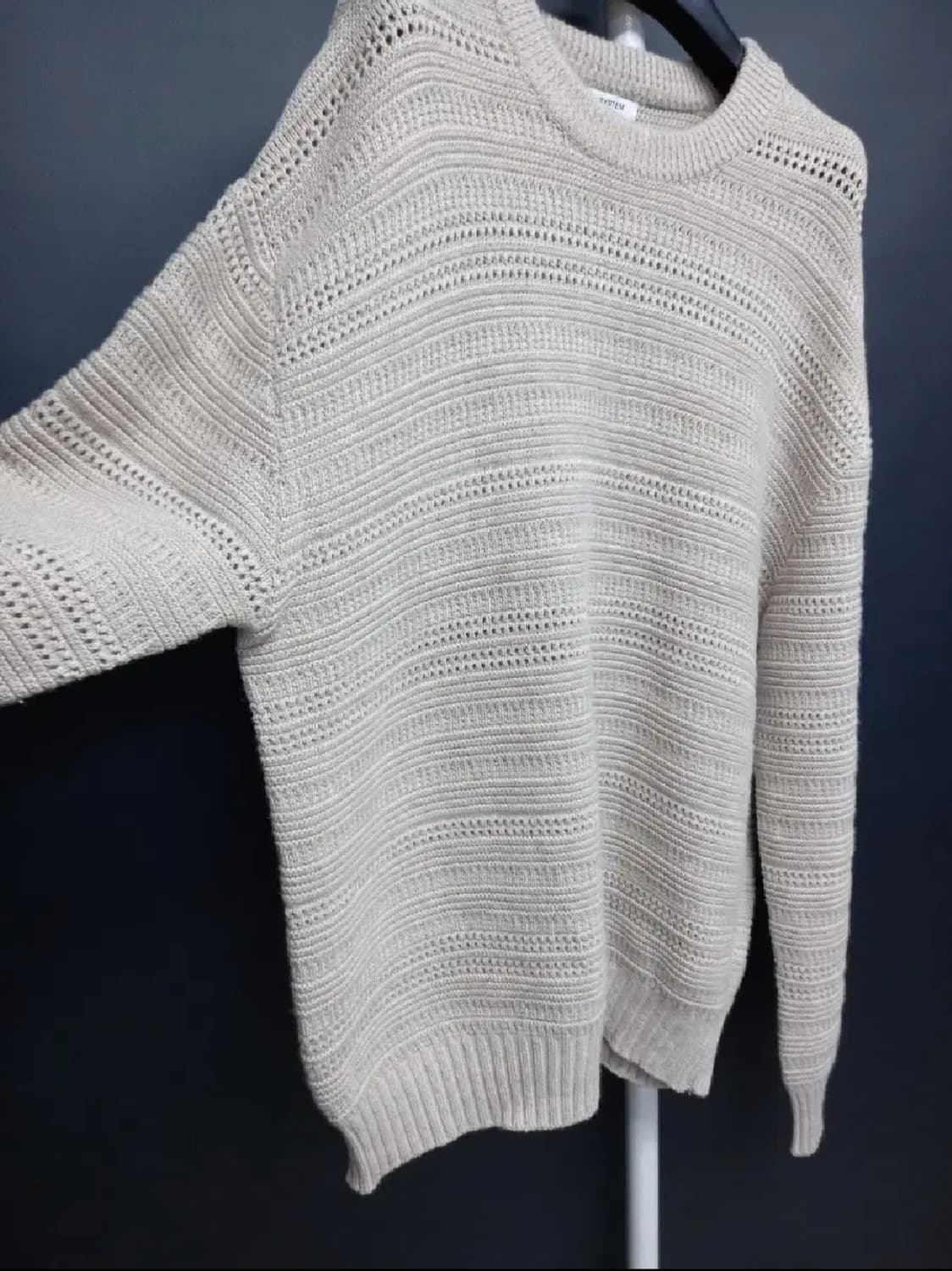 시스템 옴므 추동 캐시미어블랜 양모 니트 105 상품이미지4