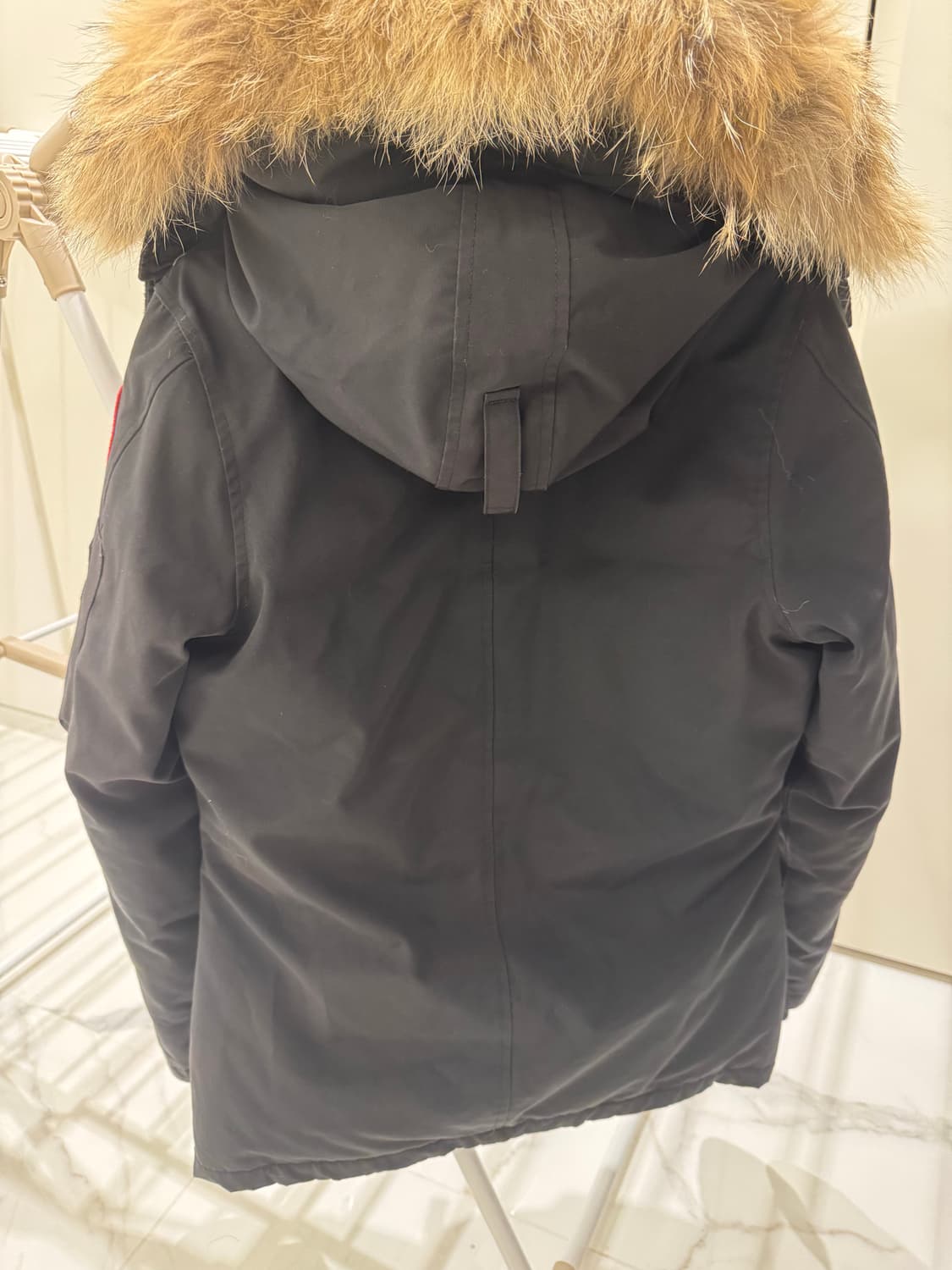 캐나다구스 블랙 패딩 S 상품이미지4