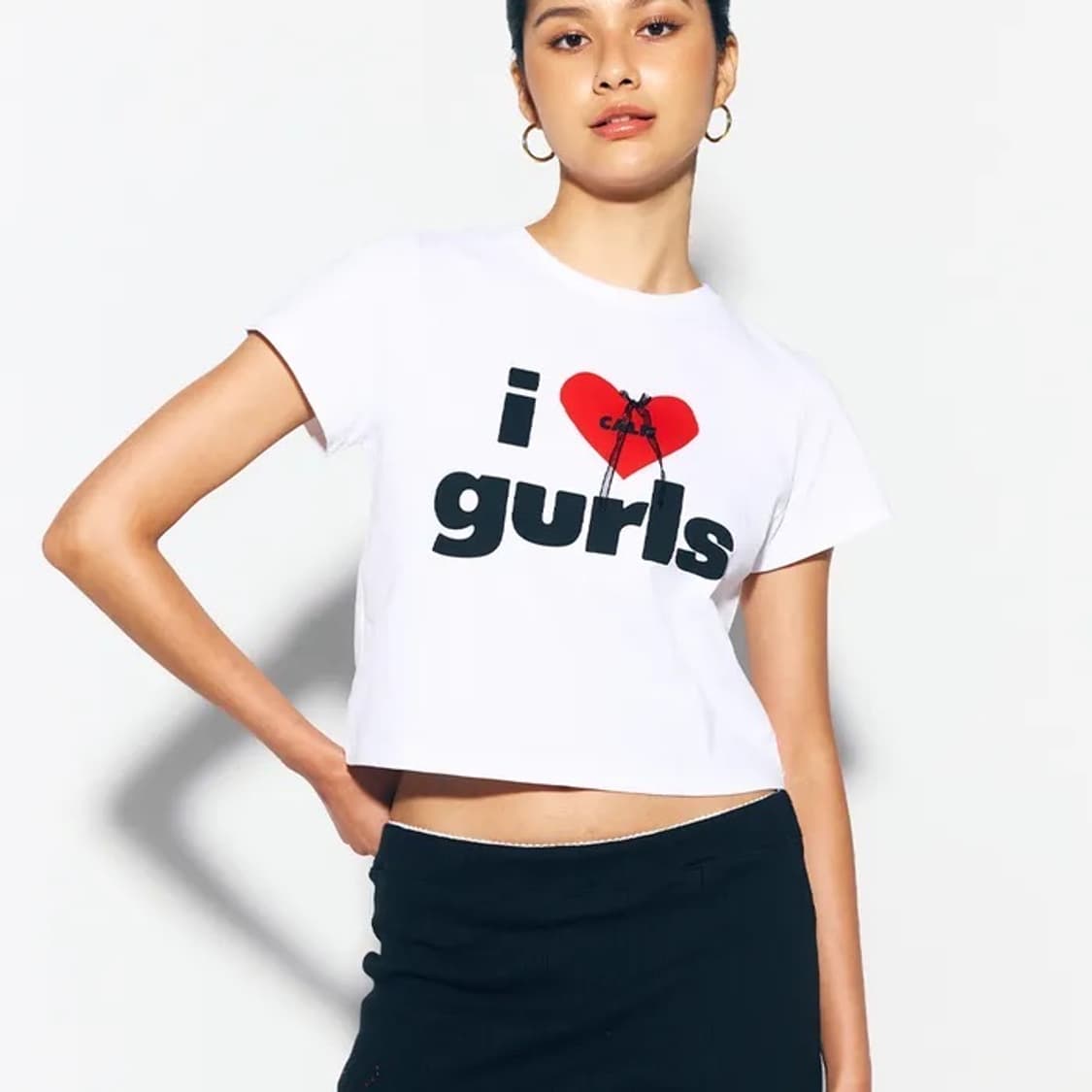 에즈이프캘리 캘리 걸즈 티셔츠 화이트 Calie gutls t-shirt 상품이미지1