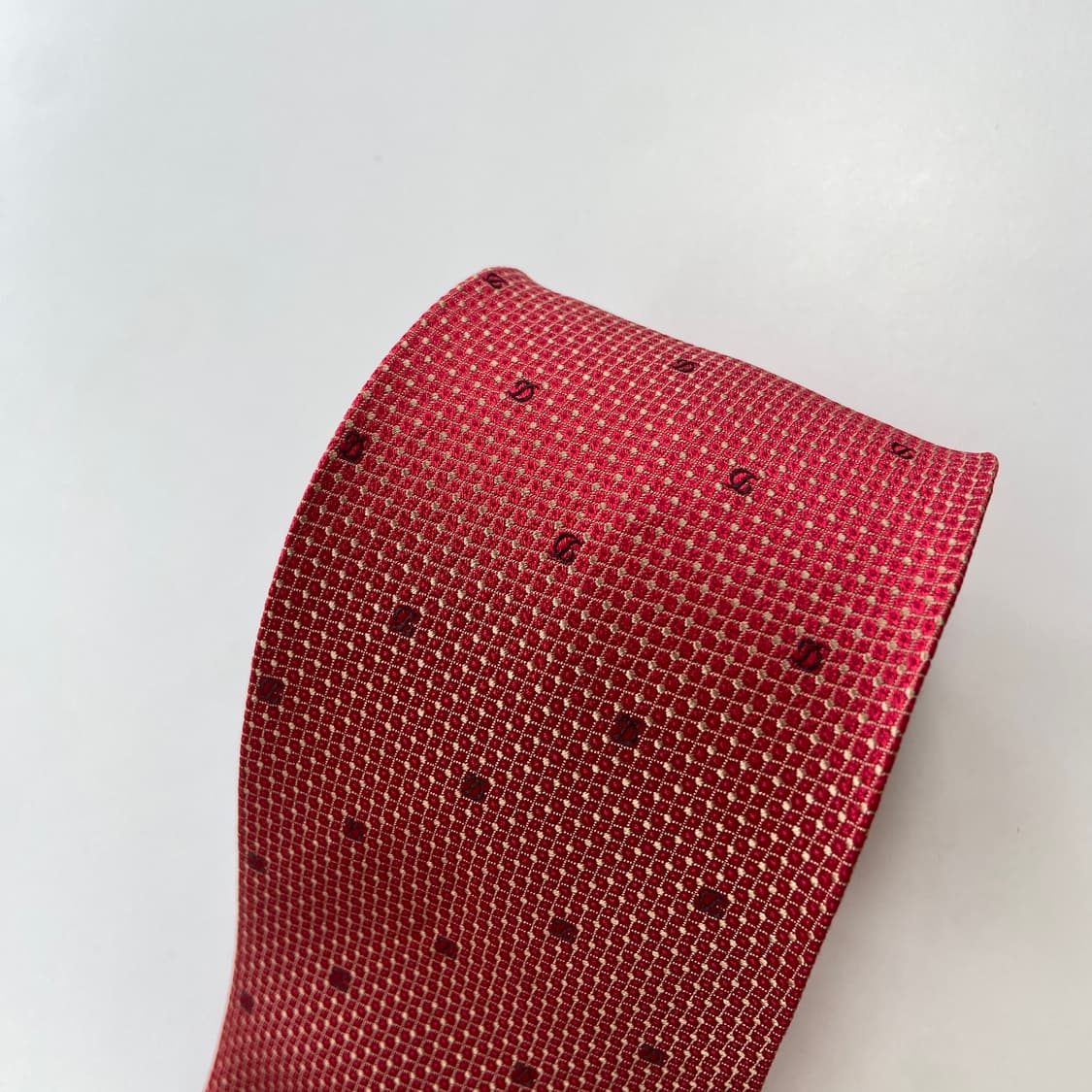 듀퐁(Dupont) 명품 정품 모노그램 넥타이 8.7cm 상품이미지6