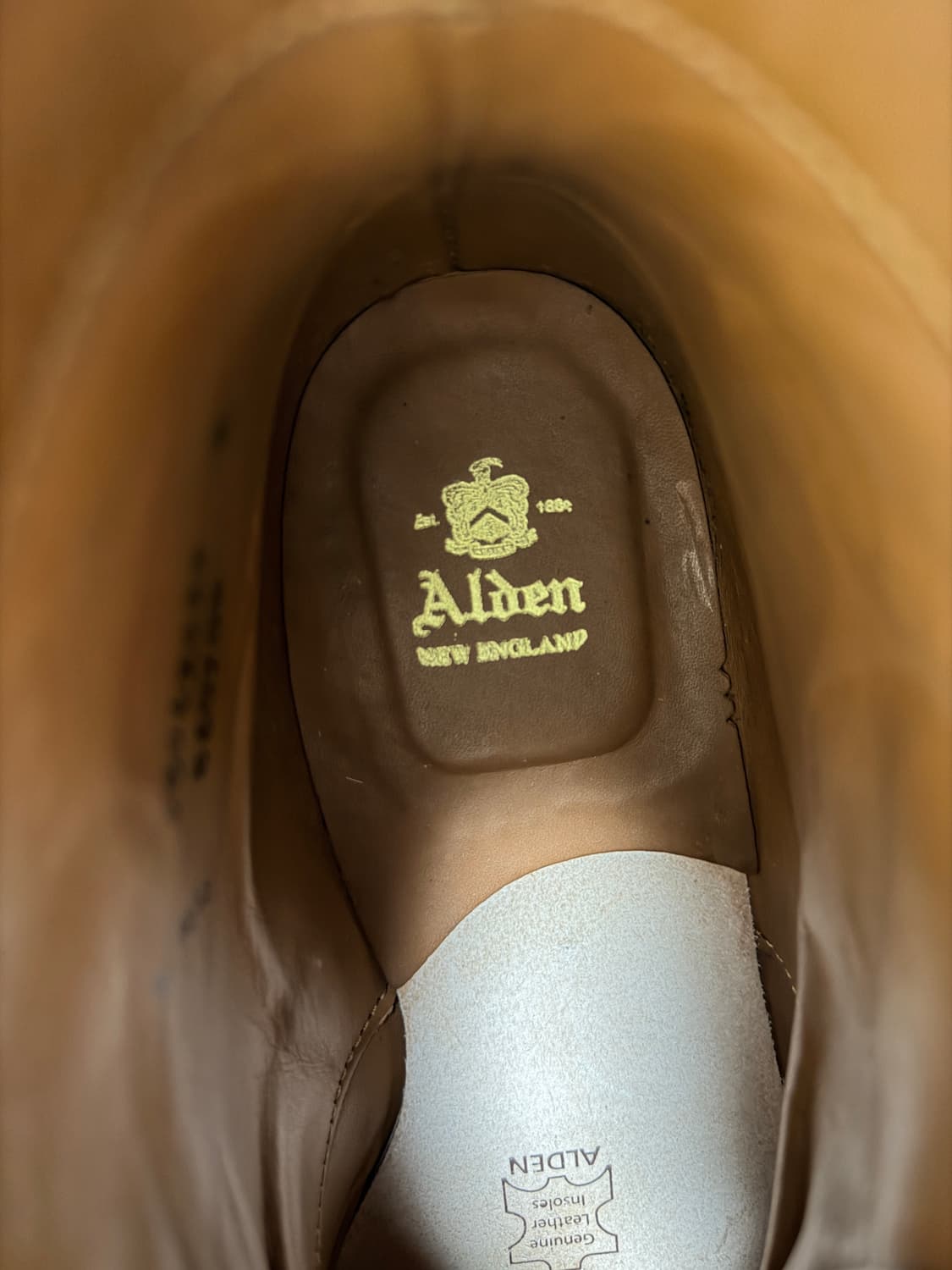 알든 위스키쉘 코도반 부츠 8D사이즈 상품이미지5